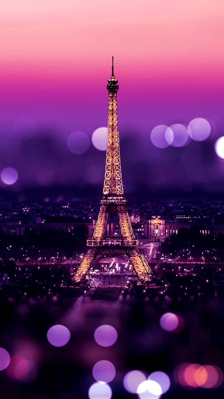 Baixar papel de parede para celular de Noite, Torre Eiffel, Monumentos, Luz, Leve, Feito Pelo Homem gratuito.