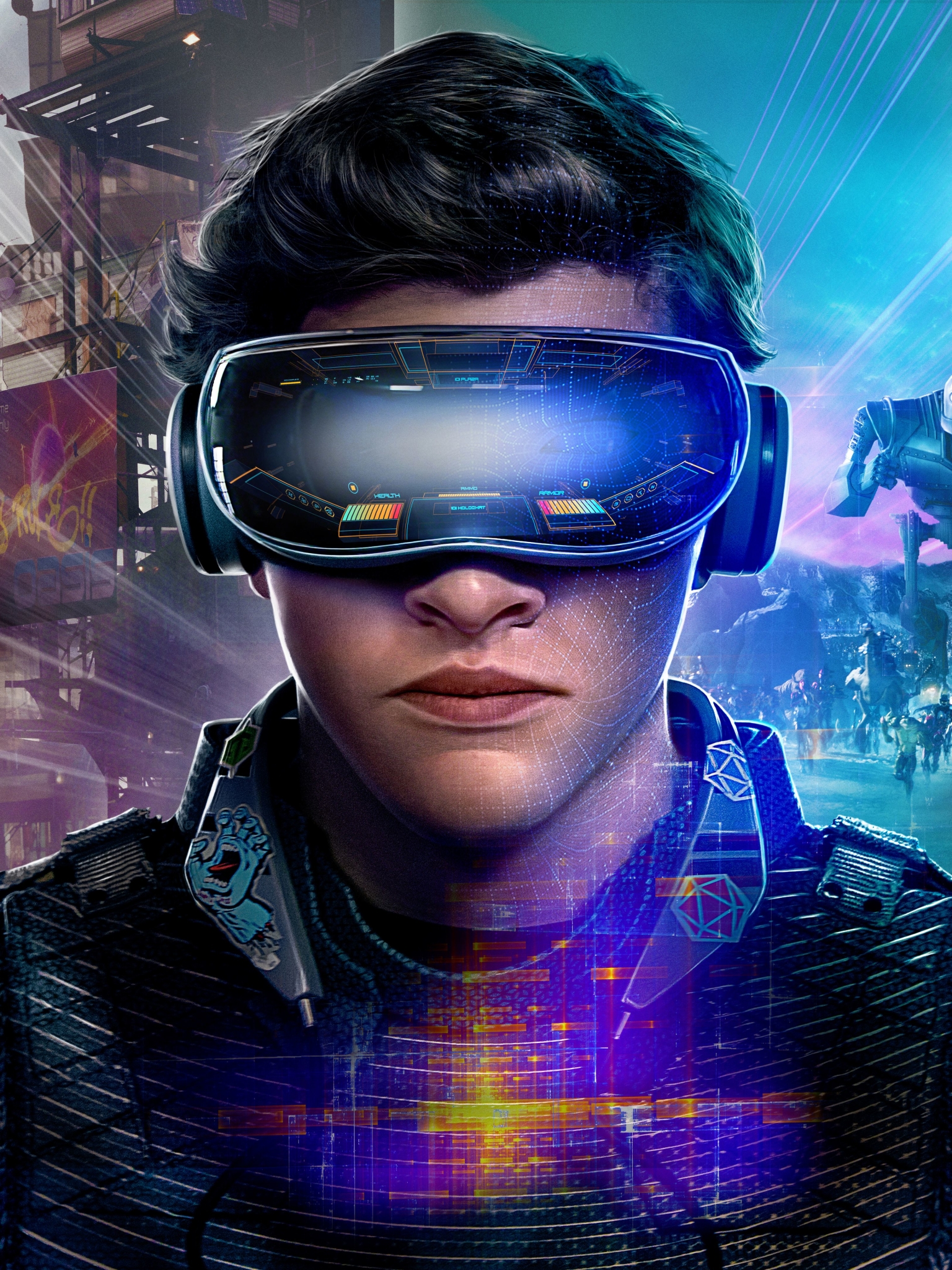 Download mobile wallpaper Movie, Tye Sheridan, Ready Player One for free.