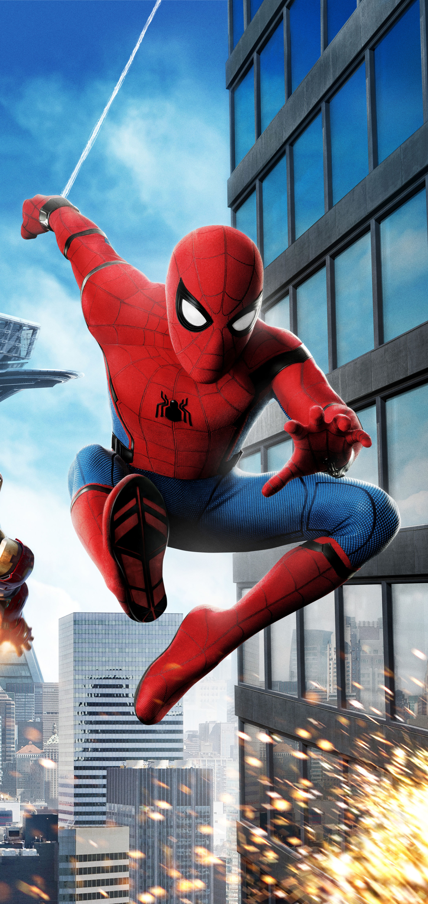 Handy-Wallpaper Filme, Spider Man, Peter Parker, Spider Man: Homecoming kostenlos herunterladen.