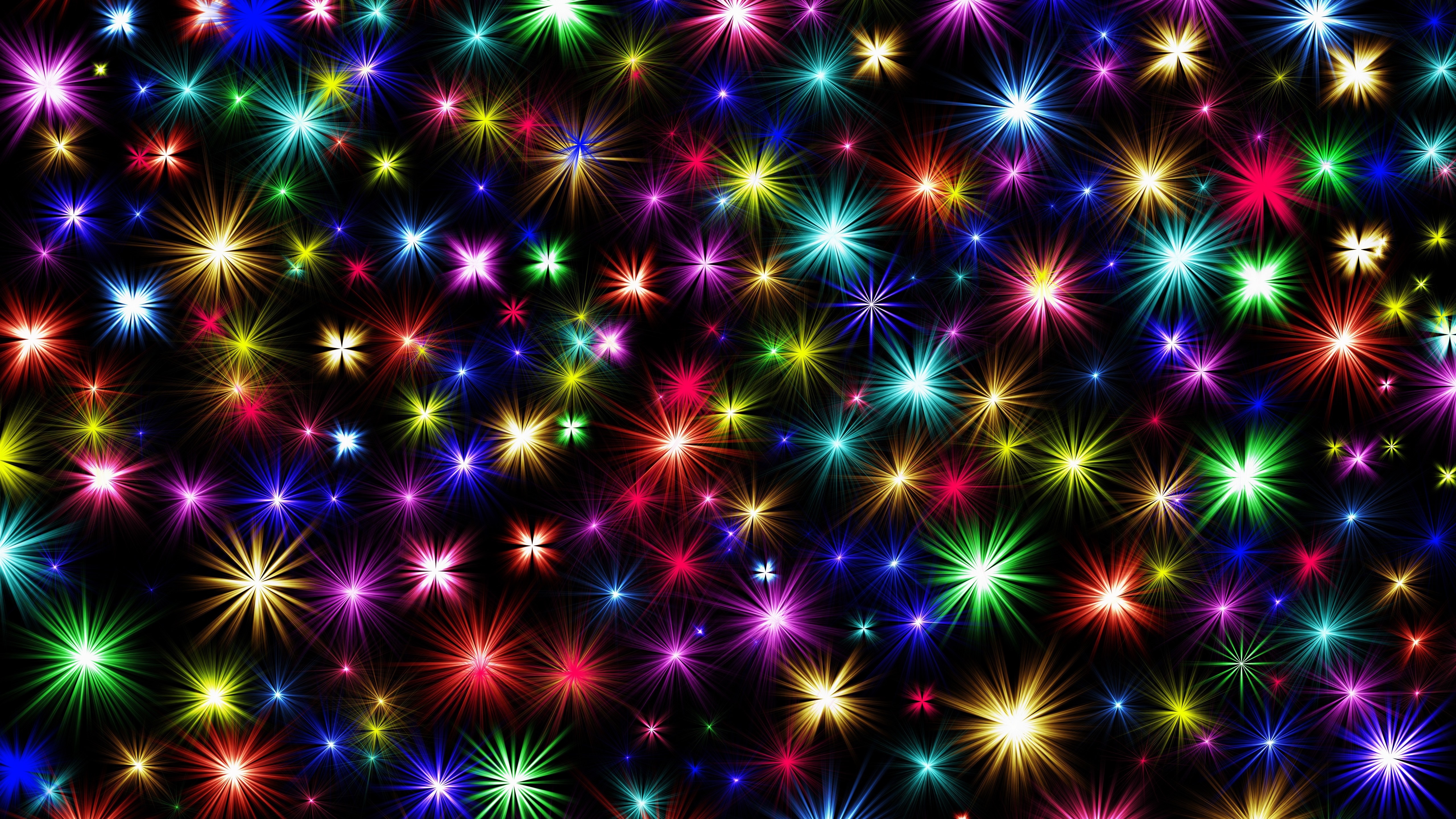 bright, abstract, colors, christmas, colorful, light, sparkles