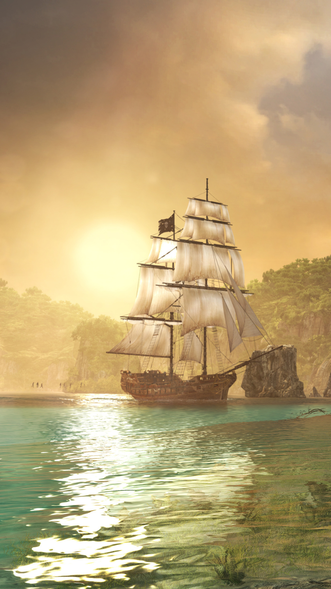 Descarga gratuita de fondo de pantalla para móvil de Videojuego, Assassin's Creed, Assassin's Creed Iv: Black Flag.