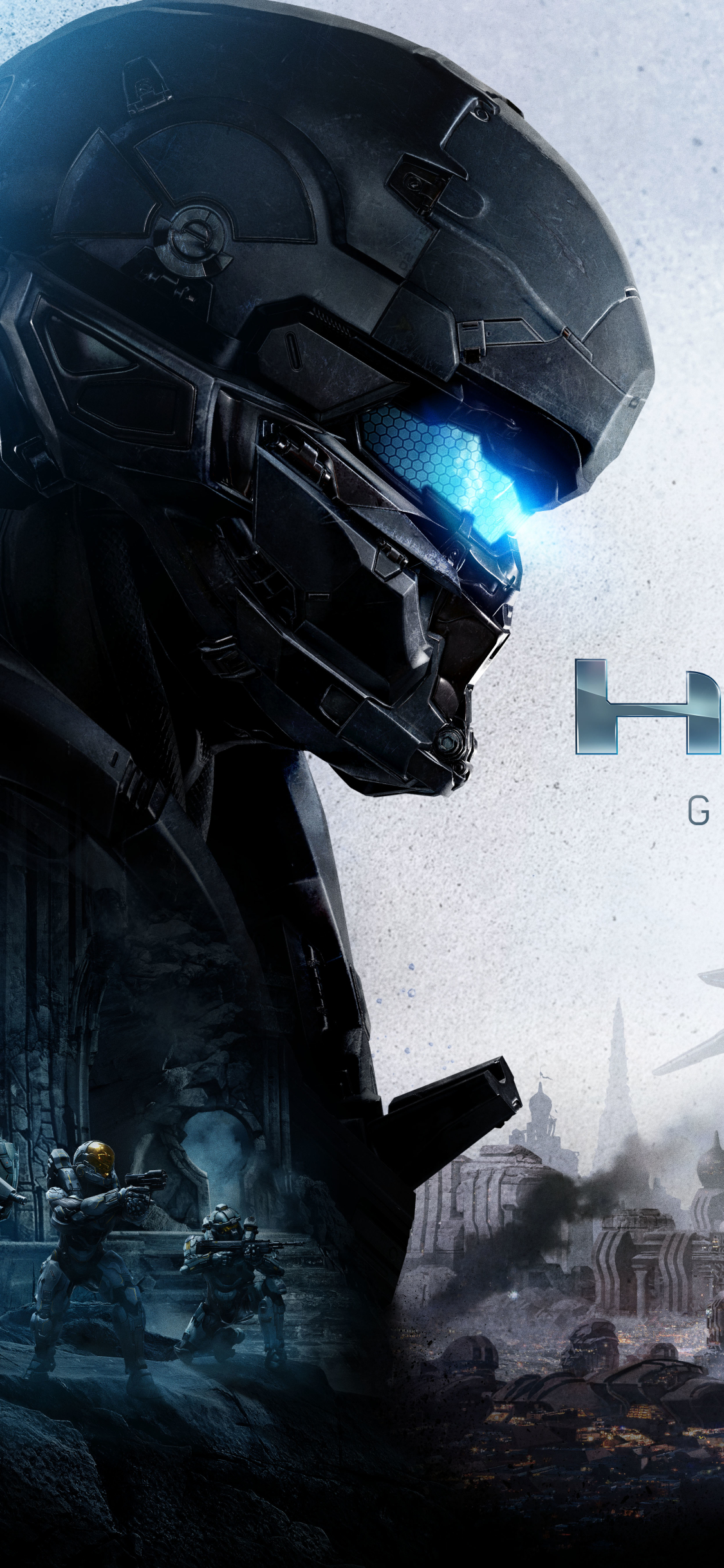 Handy-Wallpaper Heiligenschein, Computerspiele, Master Chief, Halo 5: Guardians kostenlos herunterladen.