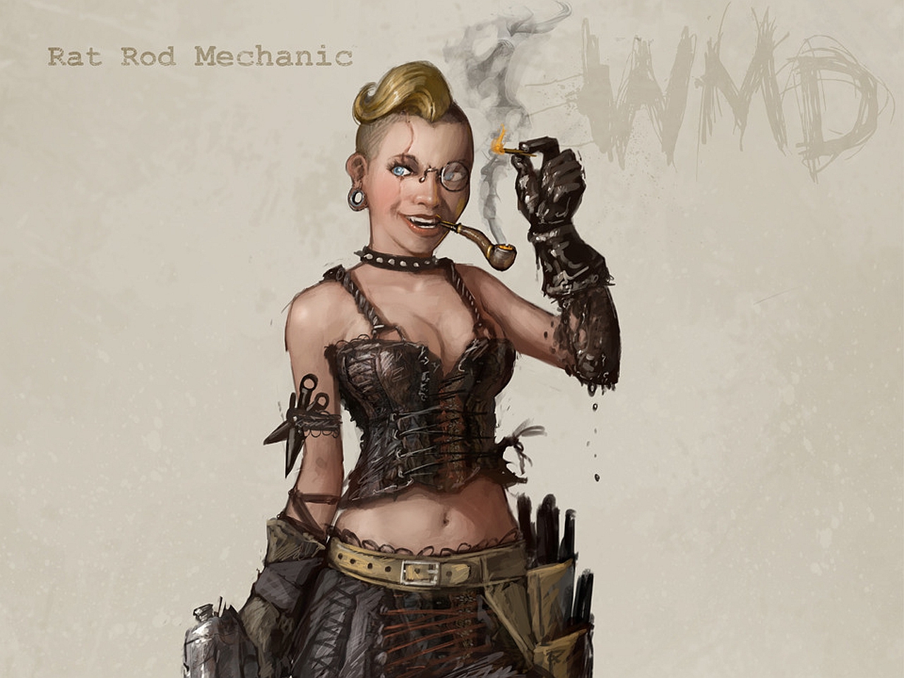 Download mobile wallpaper Sci Fi, Steampunk for free.