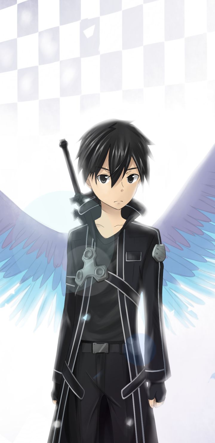 Téléchargez des papiers peints mobile Sword Art Online, Animé, Kirito (Art De L'épée En Ligne), Kazuto Kirigaya gratuitement.