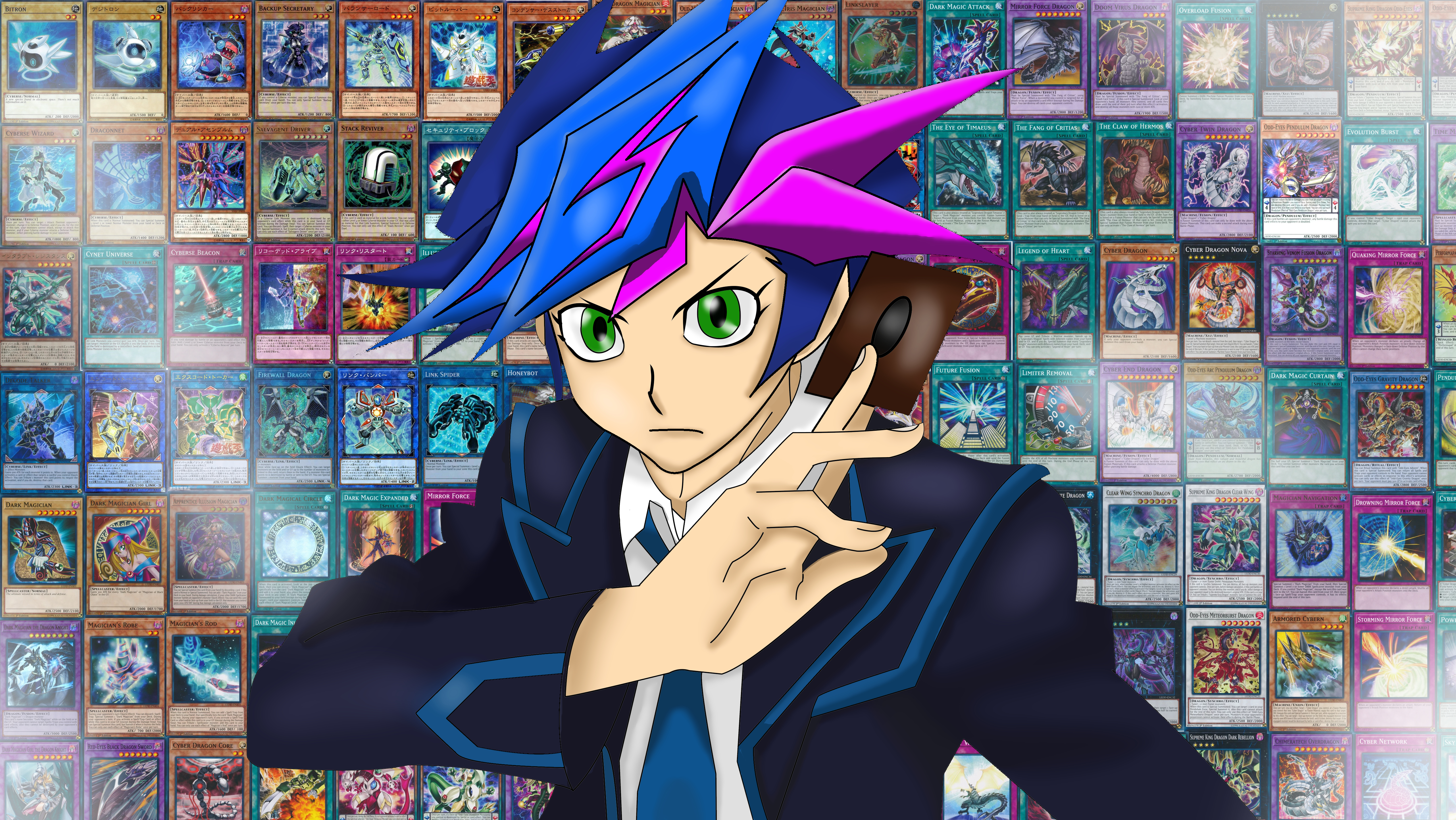 Melhores papéis de parede de Yu Gi Oh! Vrains para tela do telefone