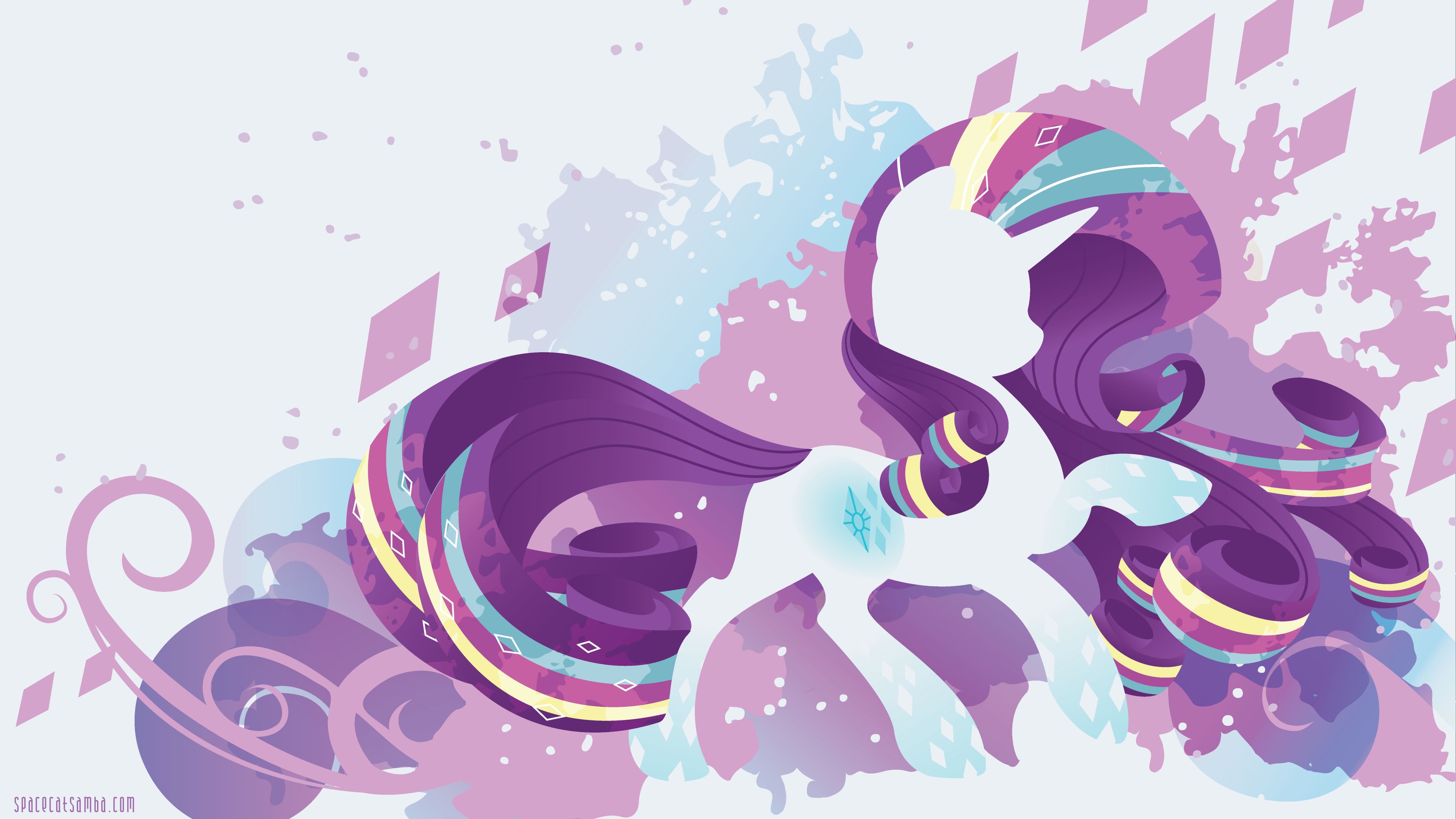 Download mobile wallpaper My Little Pony, Tv Show, Minimalist, My Little Pony: Friendship Is Magic, Rarity (My Little Pony) for free.