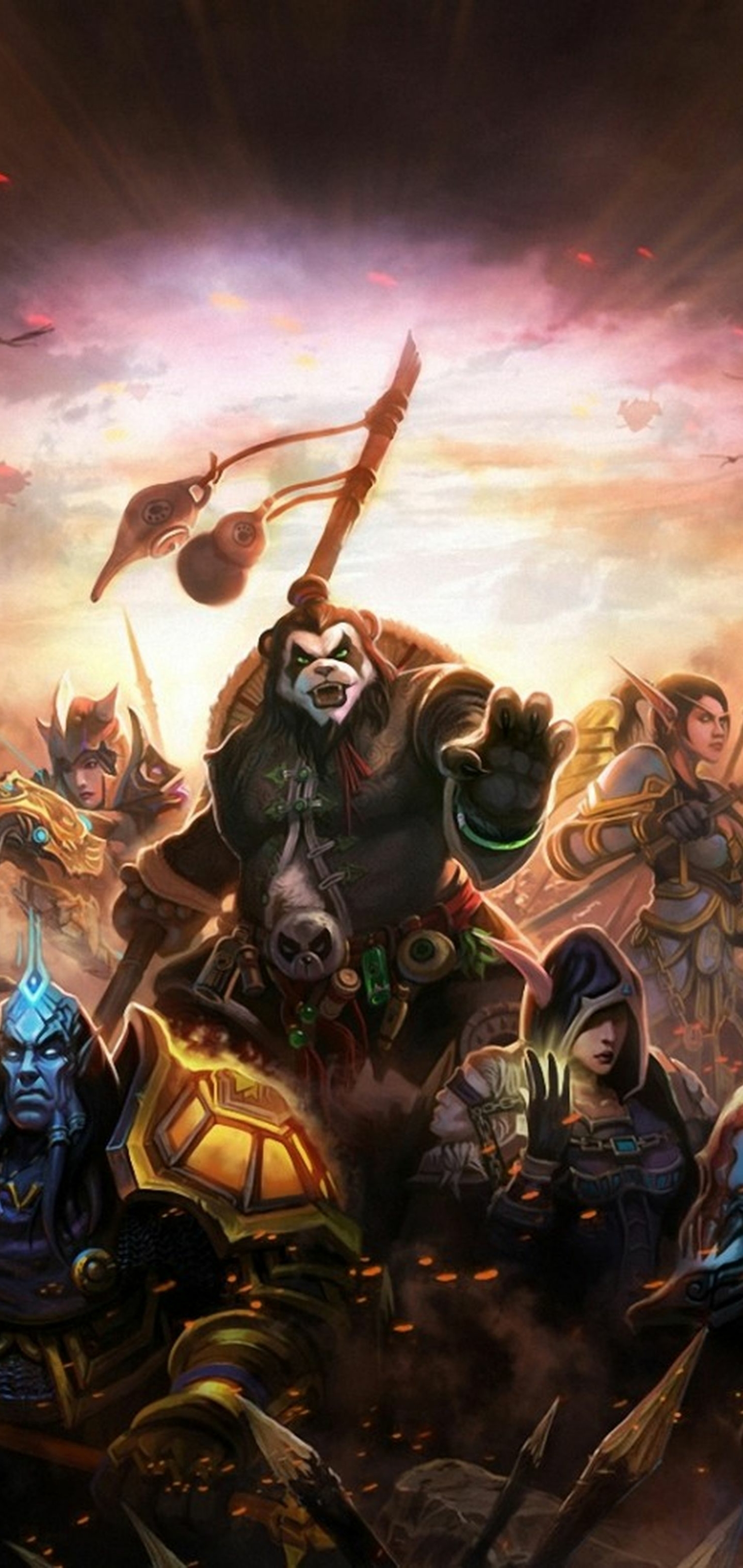 Скачати мобільні шпалери Відеогра, Світ Військового Мистецтва, World Of Warcraft: Mists Of Pandaria безкоштовно.