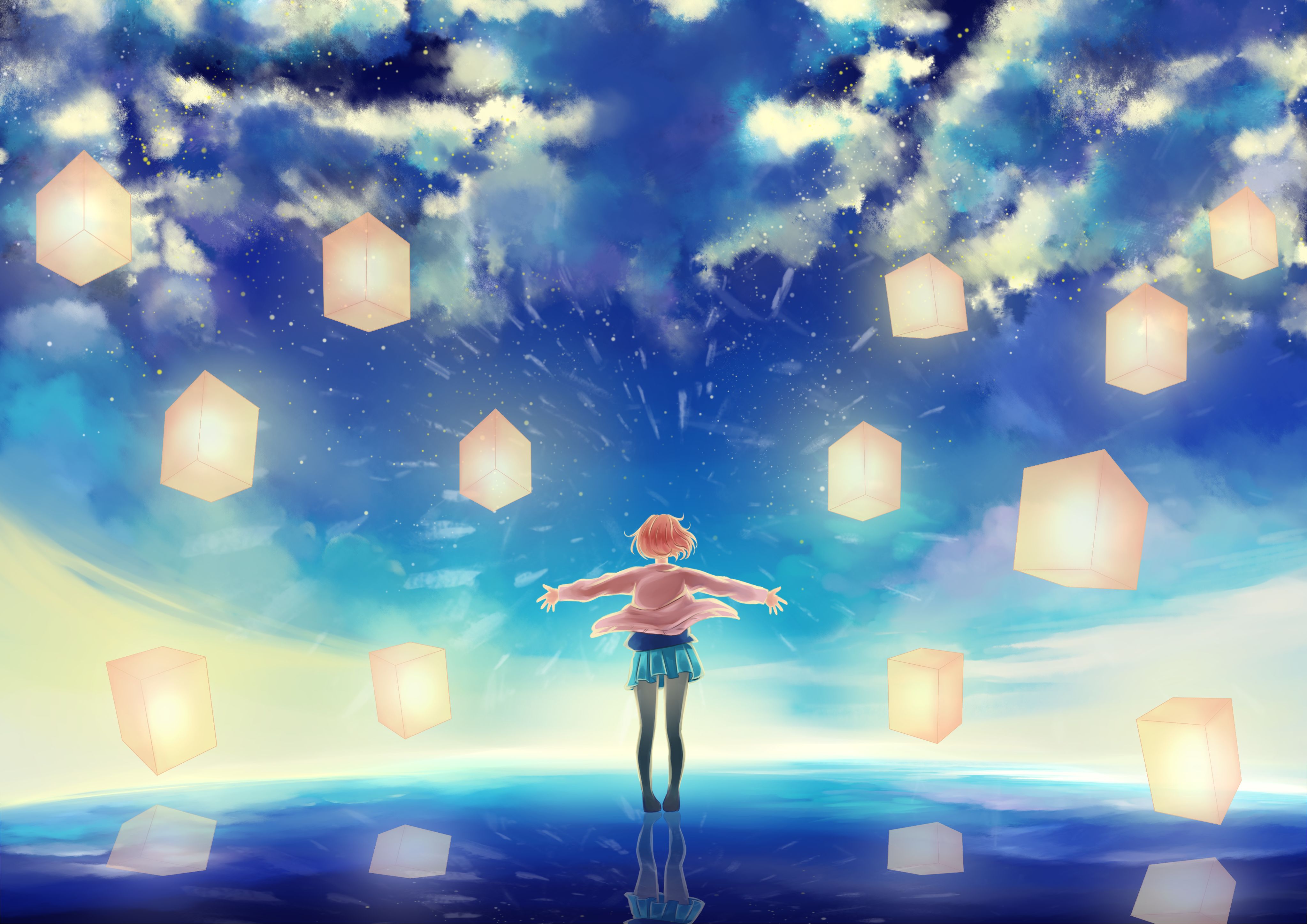 Free download wallpaper Anime, Mirai Kuriyama, Beyond The Boundary on your PC desktop