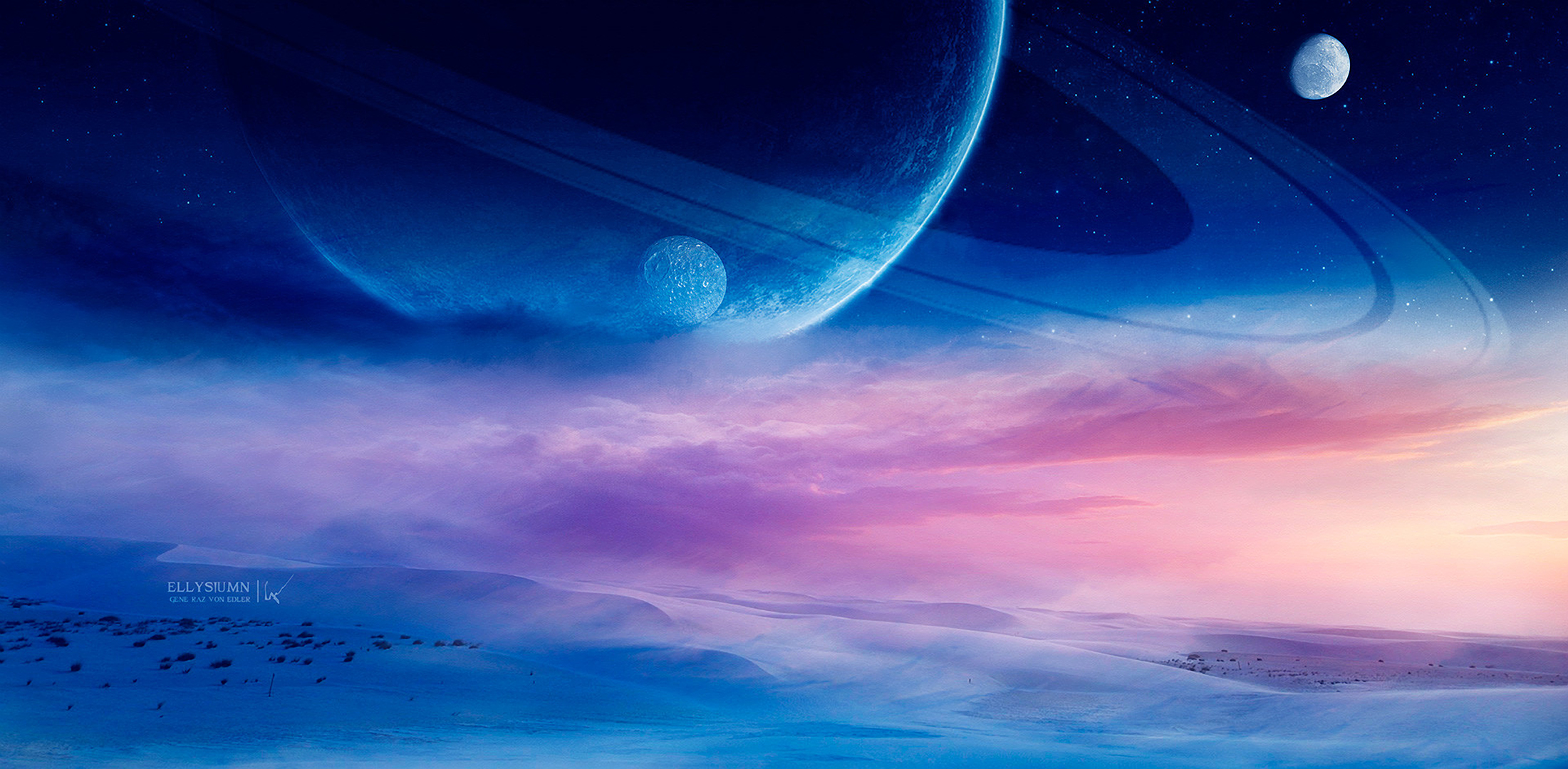 Handy-Wallpaper Landschaft, Science Fiction kostenlos herunterladen.