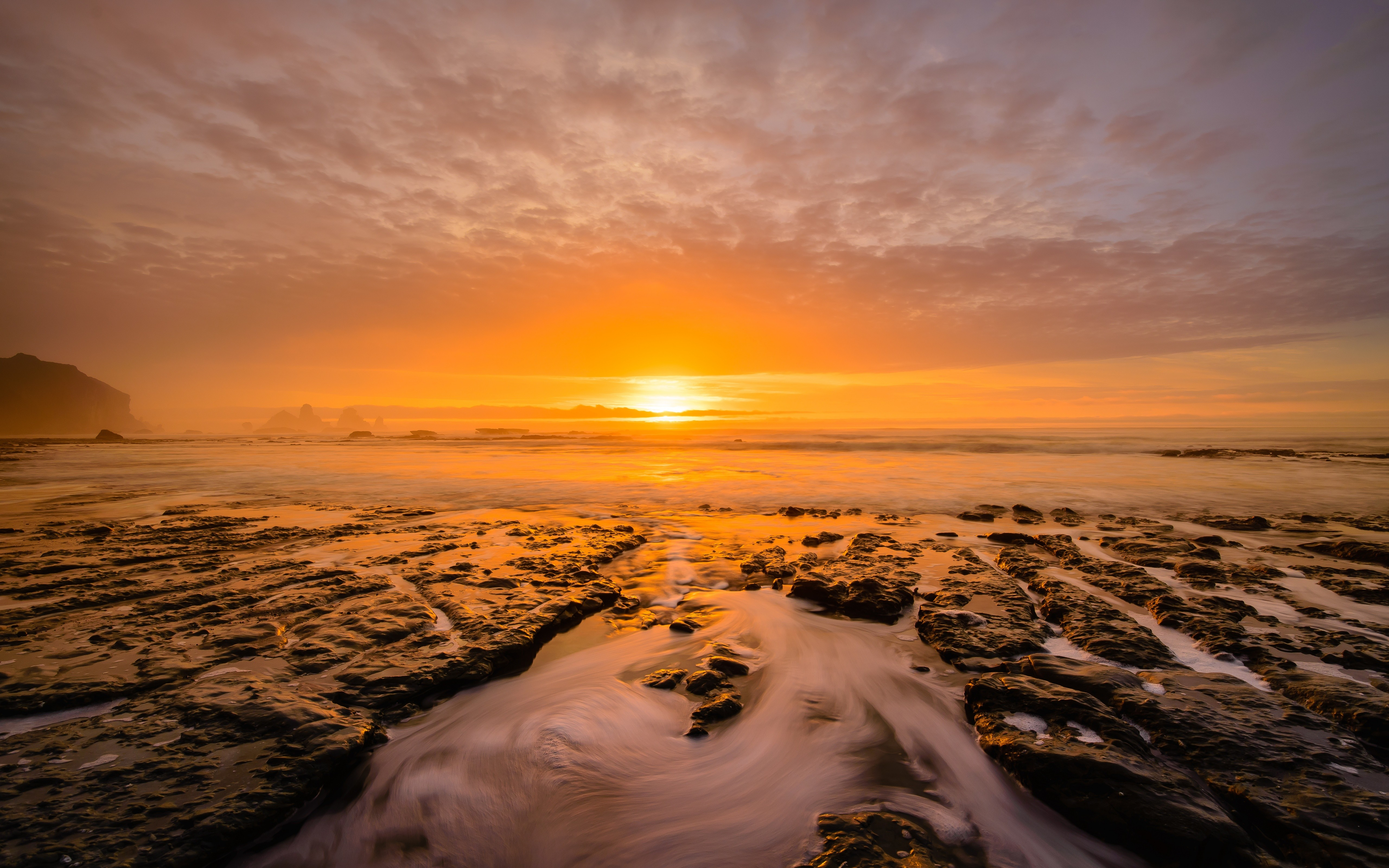 Download mobile wallpaper Sunset, Sea, Sun, Beach, Ocean, Earth for free.