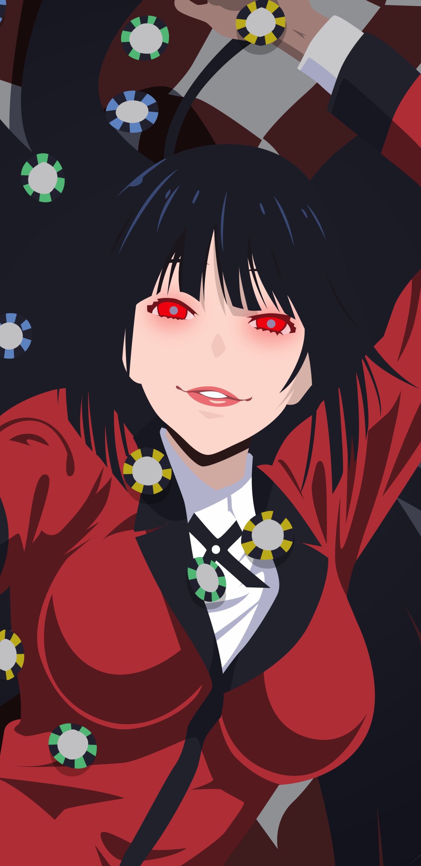 Descarga gratuita de fondo de pantalla para móvil de Animado, Yumeko Jabami, Kakegurui.