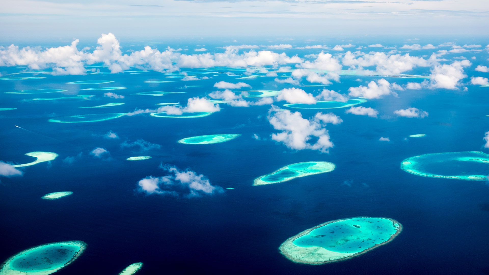 Laden Sie das Natur, Horizont, Ozean, Insel, Wolke, Erde/natur, Luftbildfotografie-Bild kostenlos auf Ihren PC-Desktop herunter