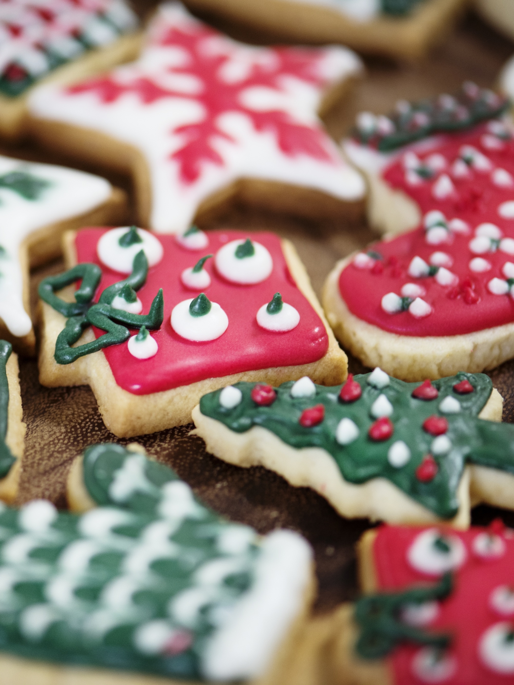 無料モバイル壁紙クリスマス, クッキー, 食べ物をダウンロードします。