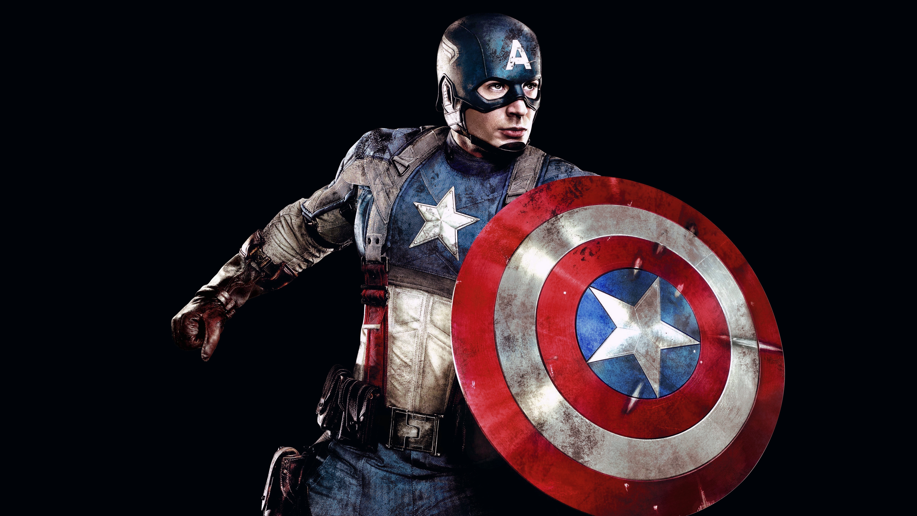 Download mobile wallpaper Captain America, Chris Evans, Movie, Captain America: The First Avenger, Steve Rogers for free.