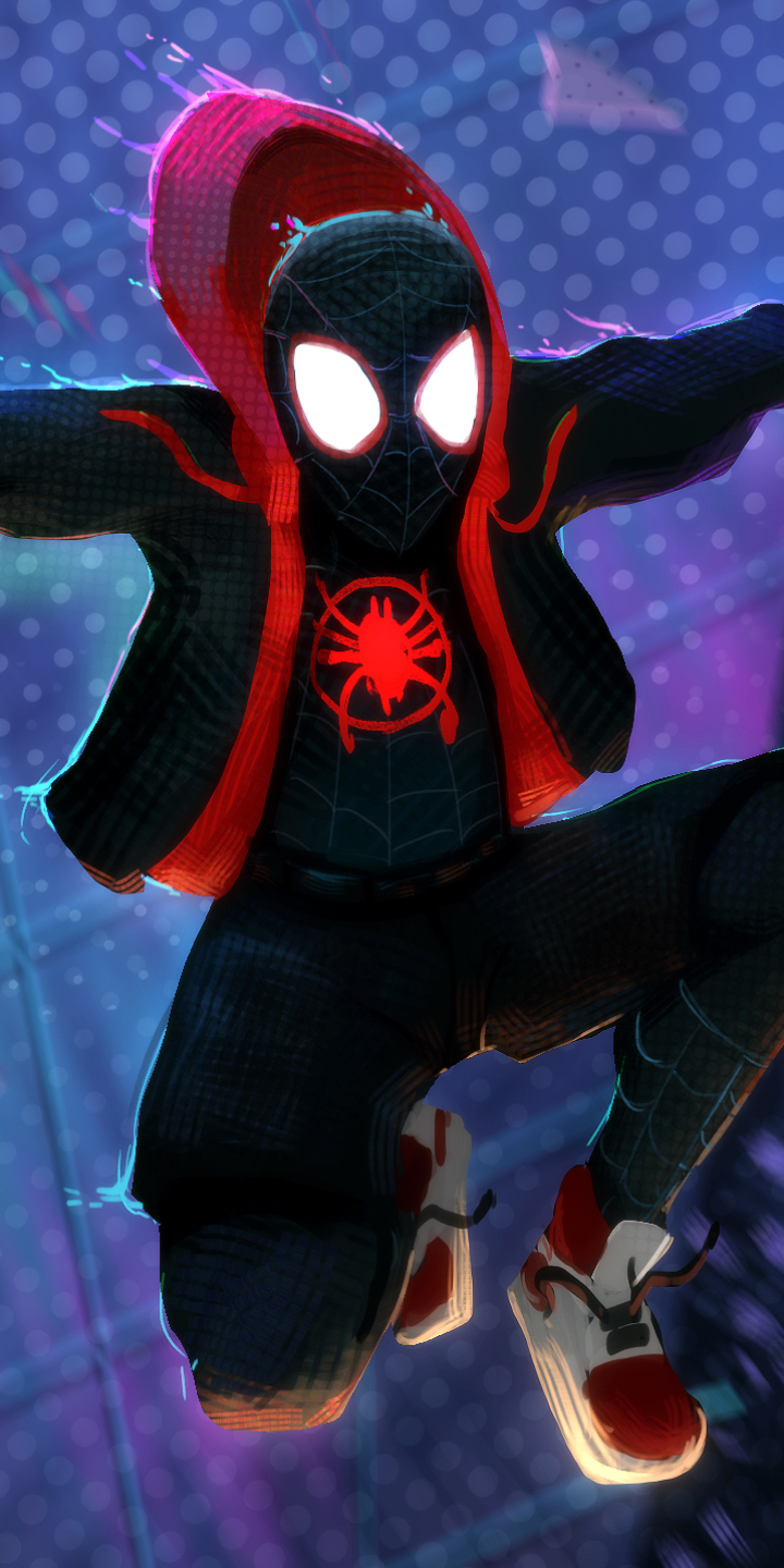 Baixar papel de parede para celular de Homem Aranha, Filme, Miles Morales, Homem Aranha: No Aranhaverso gratuito.