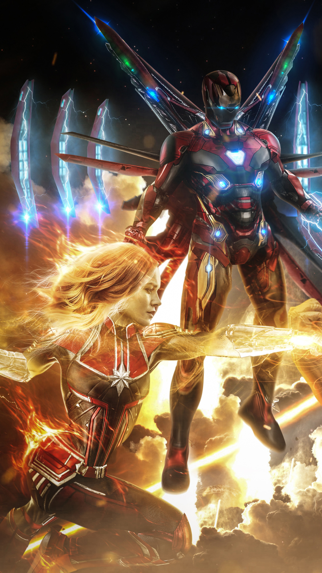 Download mobile wallpaper Iron Man, Movie, Superhero, Tony Stark, The Avengers, Avengers Endgame for free.