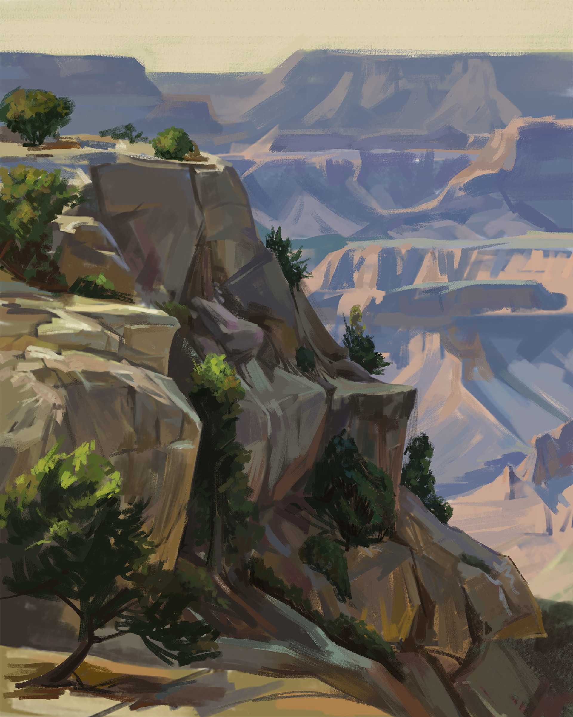 Free download wallpaper Rocks, Mountains, Canyon, Art, Landscape on your PC desktop