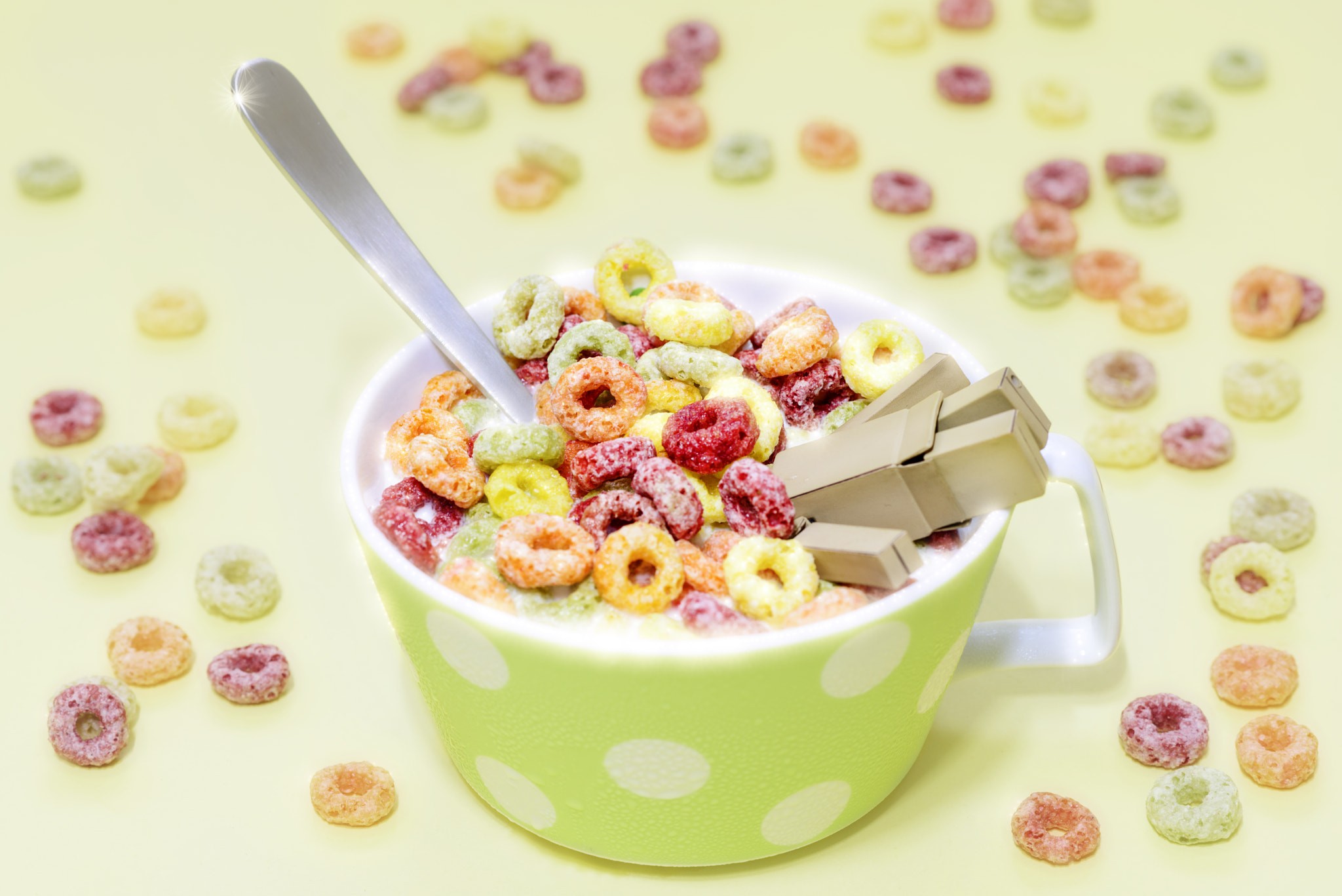 Free download wallpaper Danbo, Breakfast, Cereal, Misc on your PC desktop