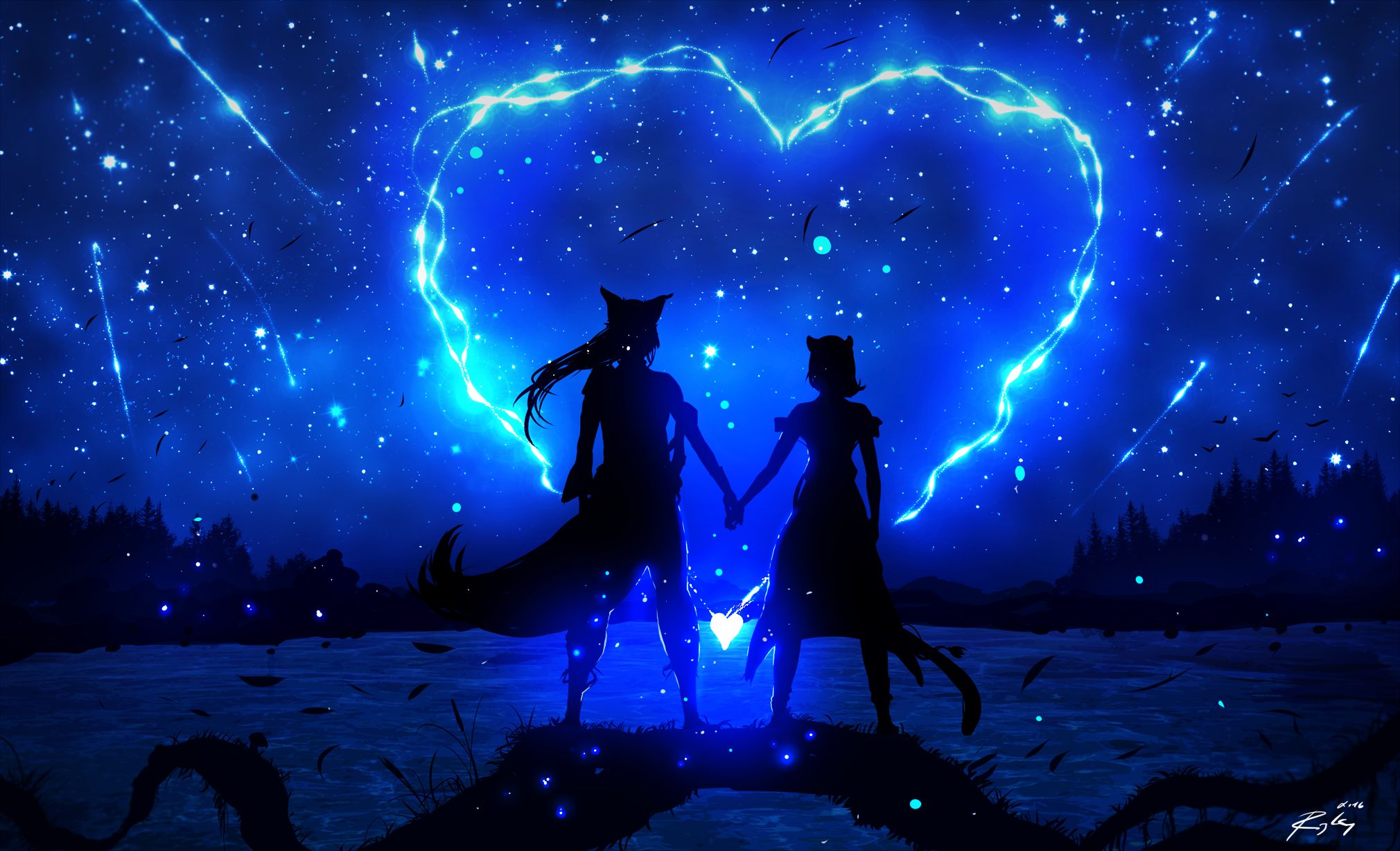 Laden Sie das Liebe, Animes-Bild kostenlos auf Ihren PC-Desktop herunter