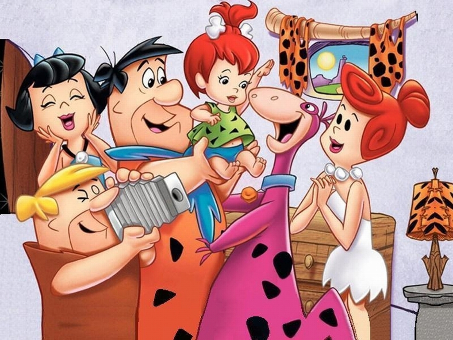 Die besten Flintstones: Die Familie Feuerstein-Hintergründe für den Telefonbildschirm