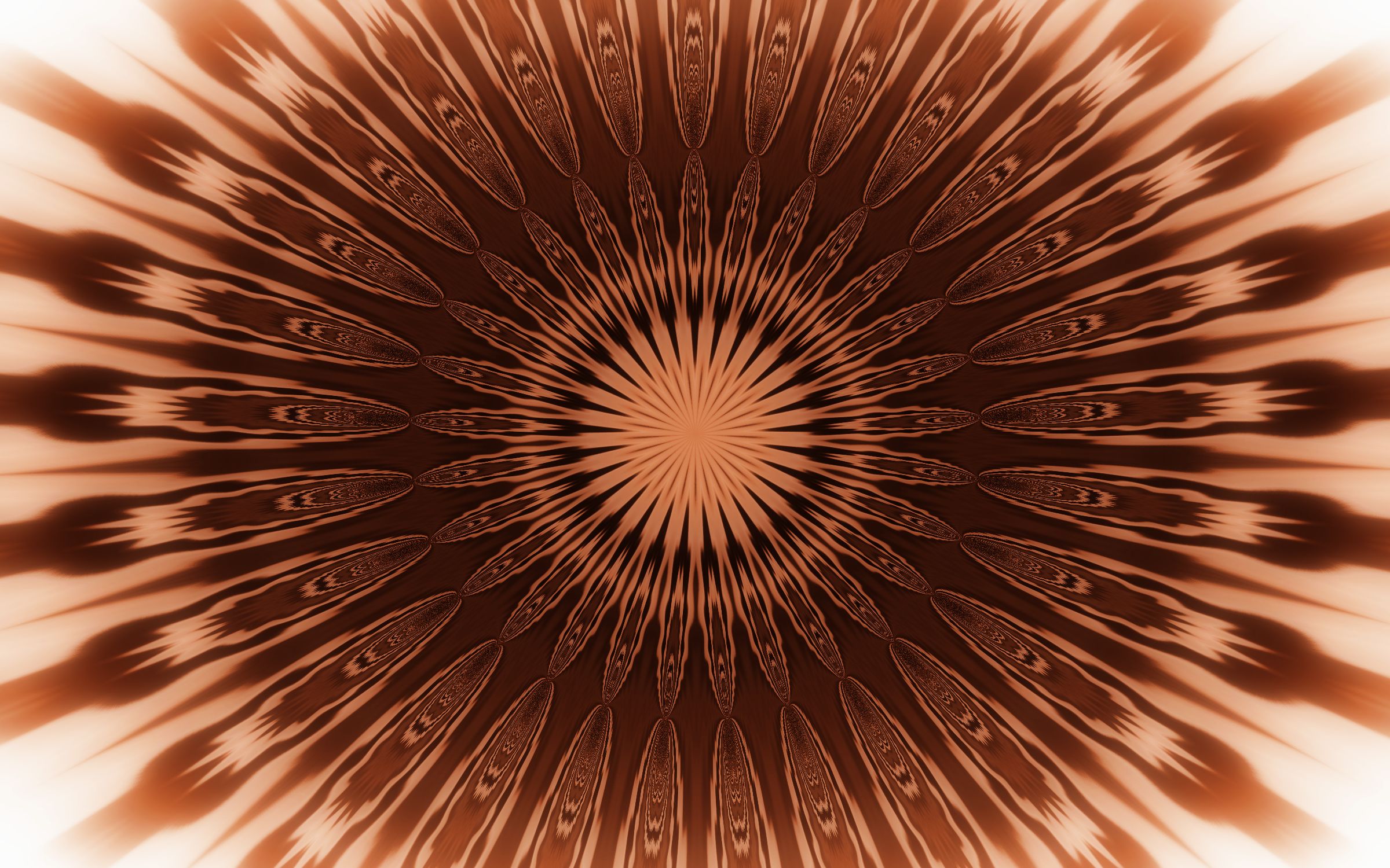 Download mobile wallpaper Abstract, Pattern, Brown, Artistic, Kaleidoscope for free.