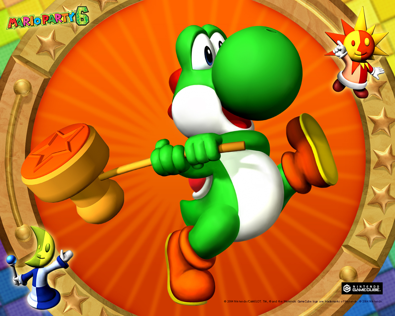 Free download wallpaper Video Game, Yoshi, Mario Party 6 on your PC desktop