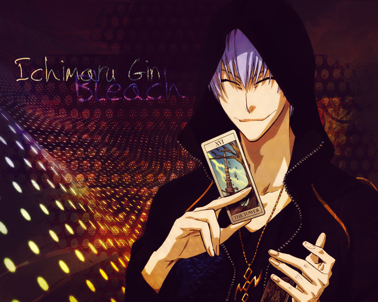 Handy-Wallpaper Bleach, Animes, Gin Ichimaru kostenlos herunterladen.