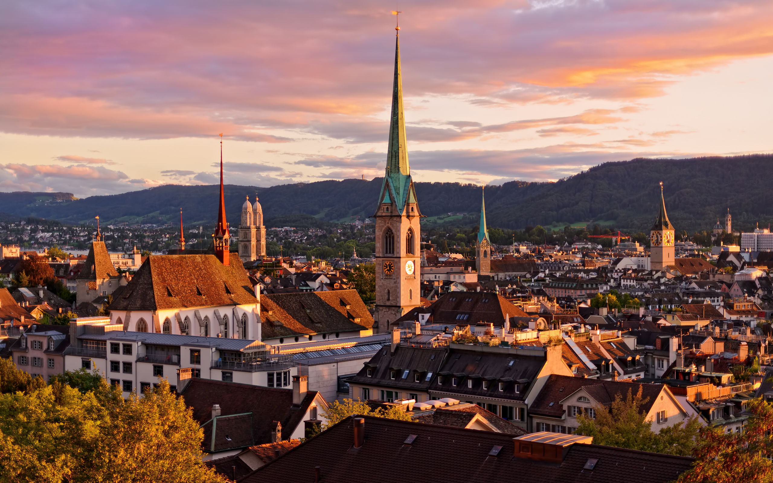 Laden Sie das Städte, Schweiz, Menschengemacht, Großstadt-Bild kostenlos auf Ihren PC-Desktop herunter