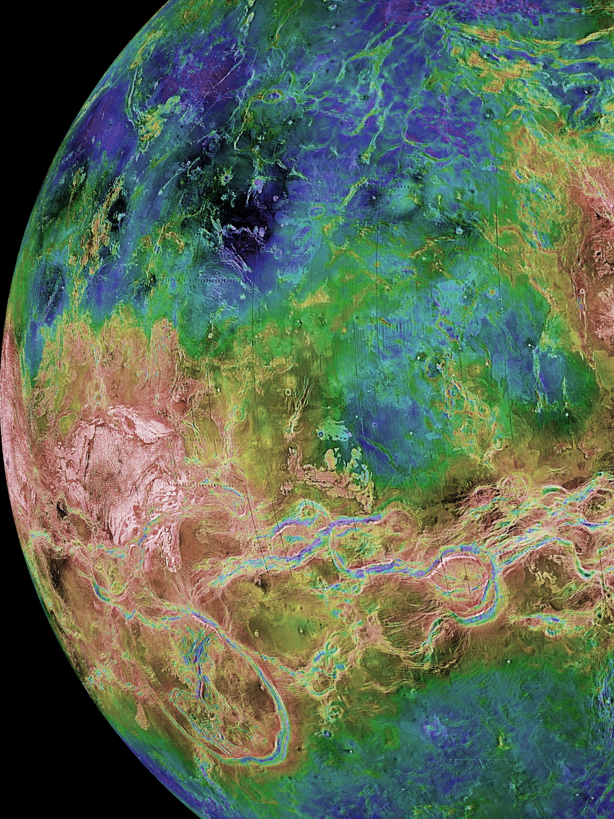 Download mobile wallpaper Planet, Colorful, Sci Fi, Venus for free.
