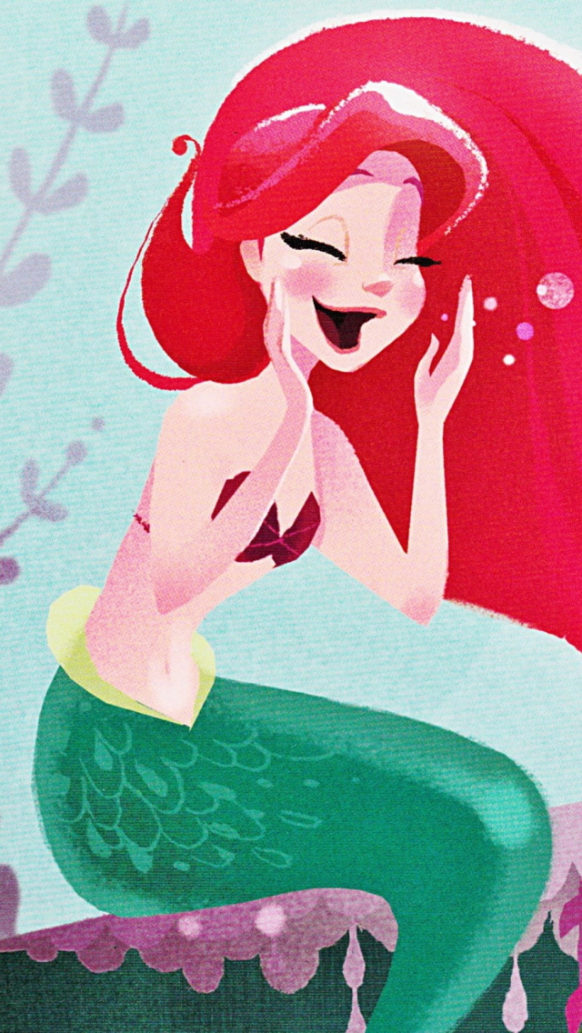 Download mobile wallpaper Mermaid, Movie, Red Hair, The Little Mermaid, Ariel (The Little Mermaid), The Little Mermaid (1989) for free.