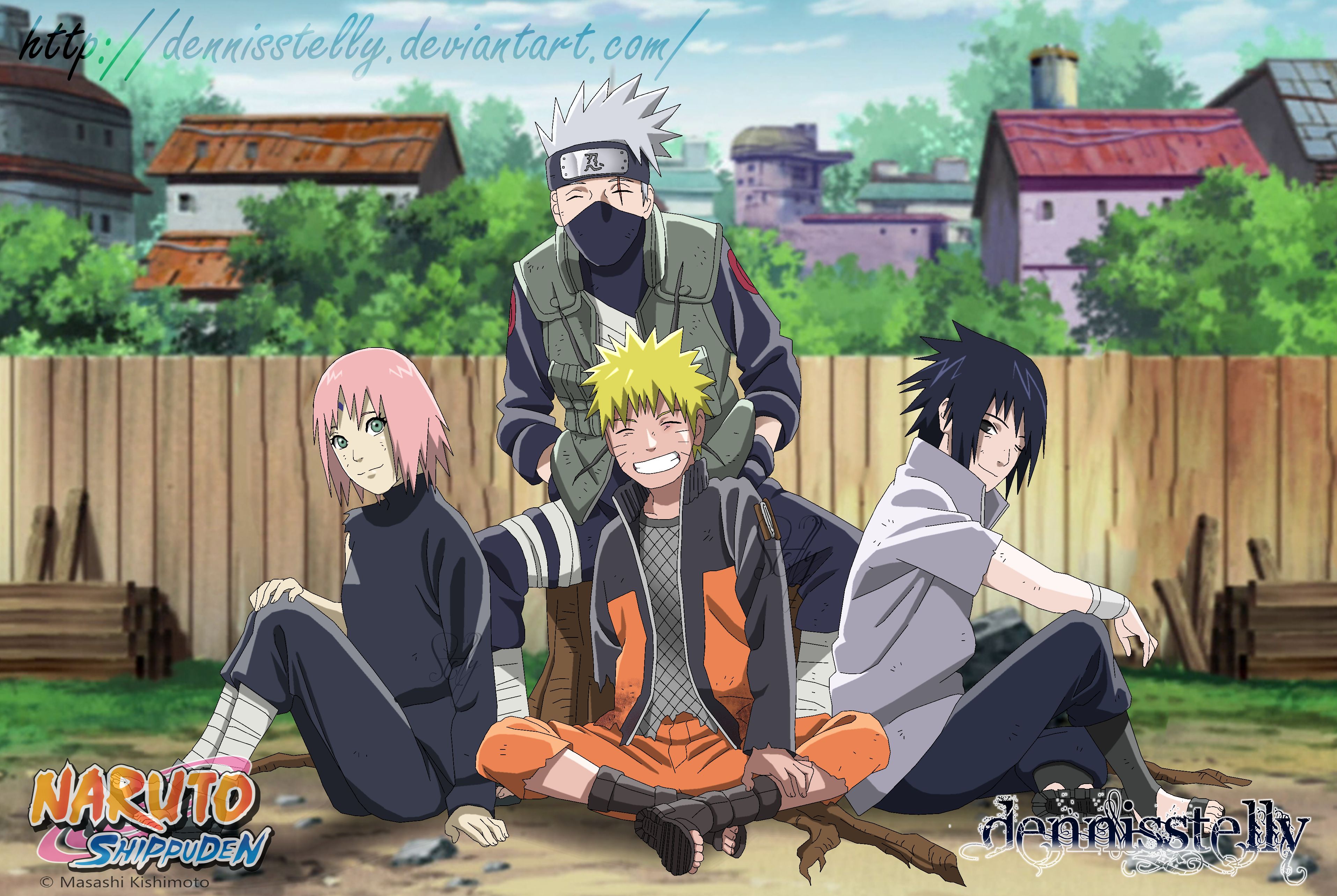 Download mobile wallpaper Anime, Naruto, Sasuke Uchiha, Sakura Haruno, Naruto Uzumaki, Kakashi Hatake for free.