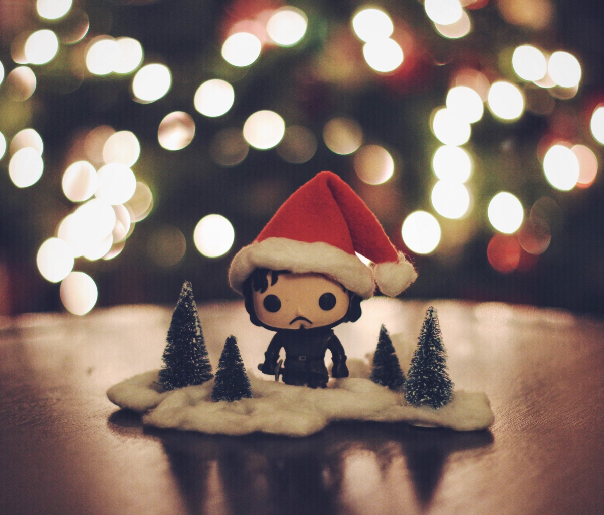 Download mobile wallpaper Game Of Thrones, Toy, Bokeh, Tv Show, Jon Snow for free.