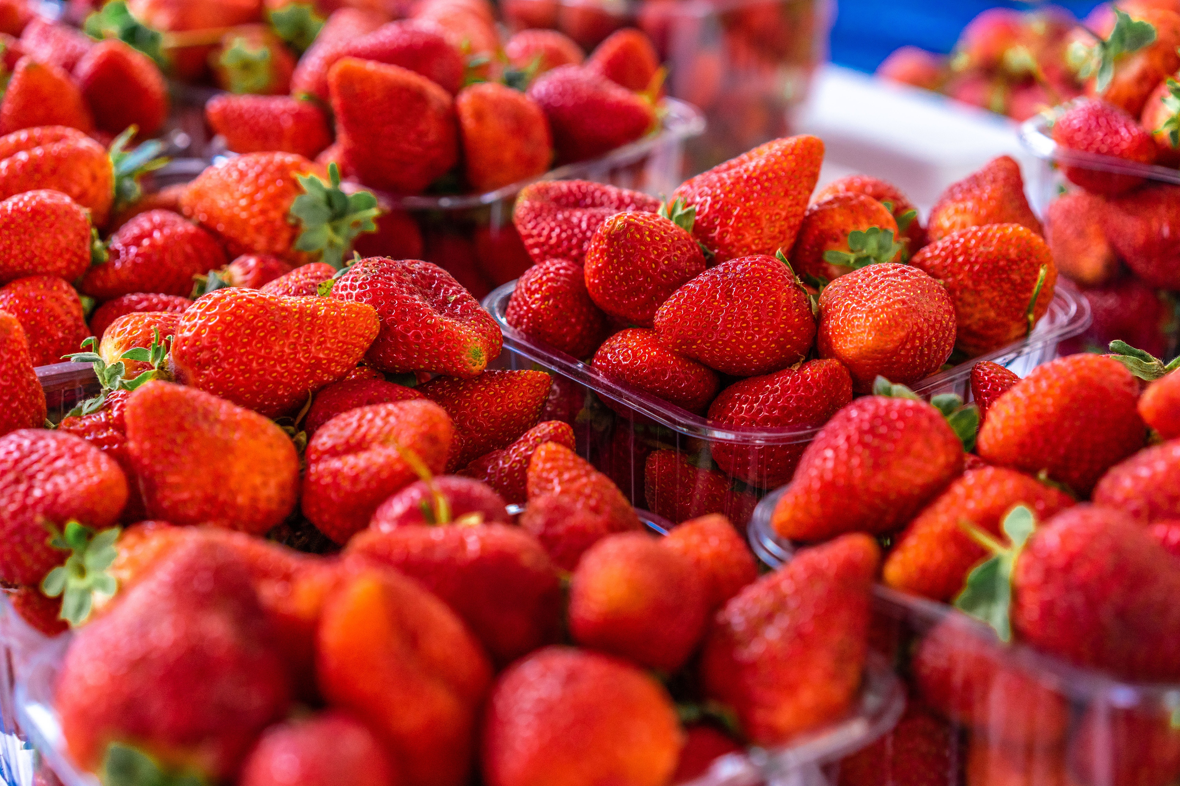 Téléchargez des papiers peints mobile Nourriture, Fraise, Baie, Des Fruits gratuitement.