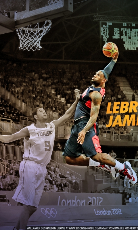 Téléchargez des papiers peints mobile Des Sports, Basket, James Lebron gratuitement.