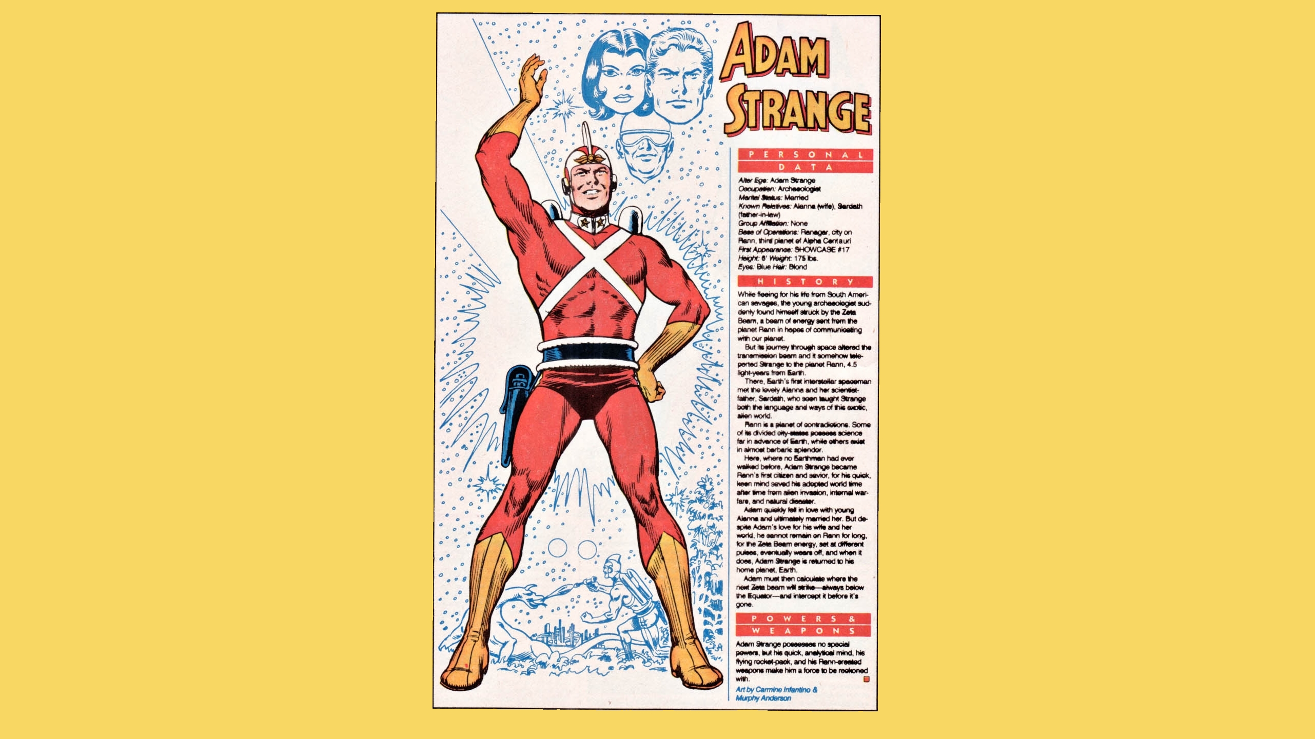 693397 baixar imagens história em quadrinhos, adam strange - papéis de parede e protetores de tela gratuitamente