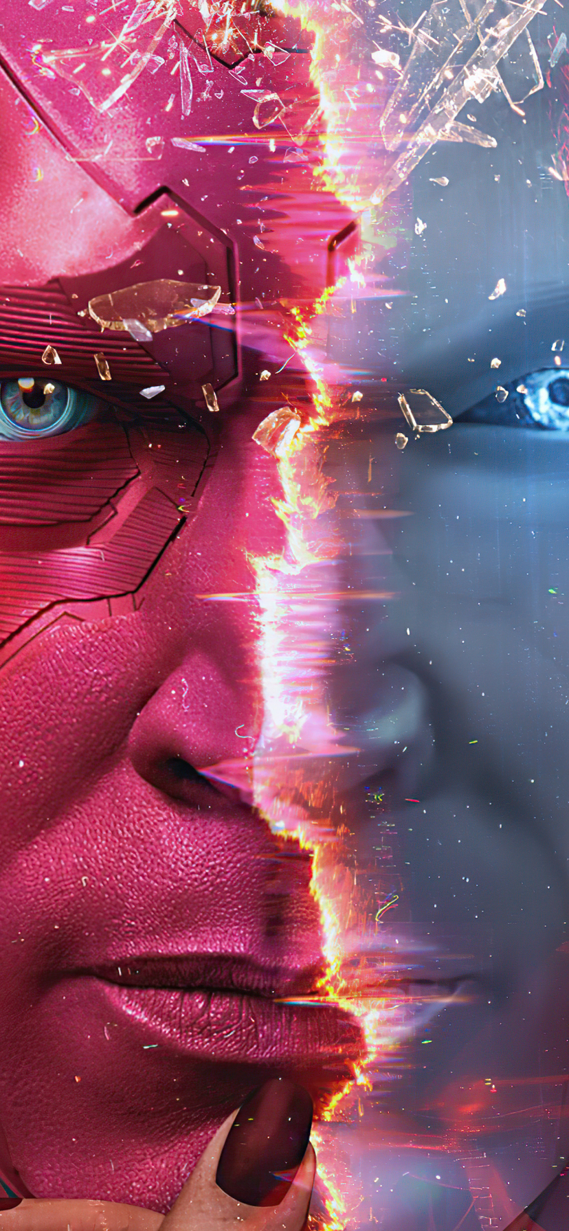 Download mobile wallpaper Tv Show, Vision (Marvel Comics), Wandavision, White Vision (Marvel Comics) for free.