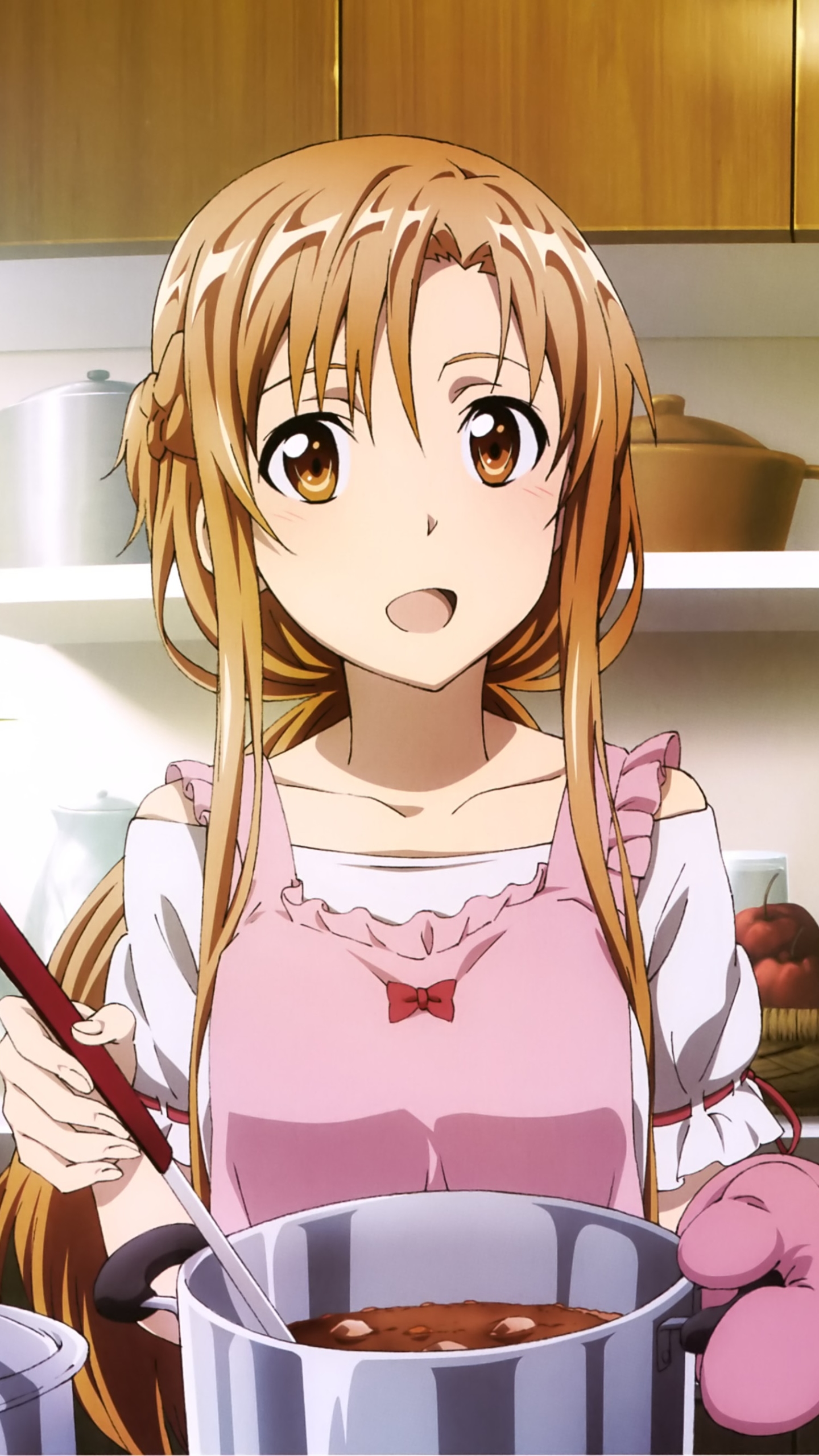 Handy-Wallpaper Animes, Asuna Yuuki, Sword Art Online, Kirito (Schwertkunst Online) kostenlos herunterladen.