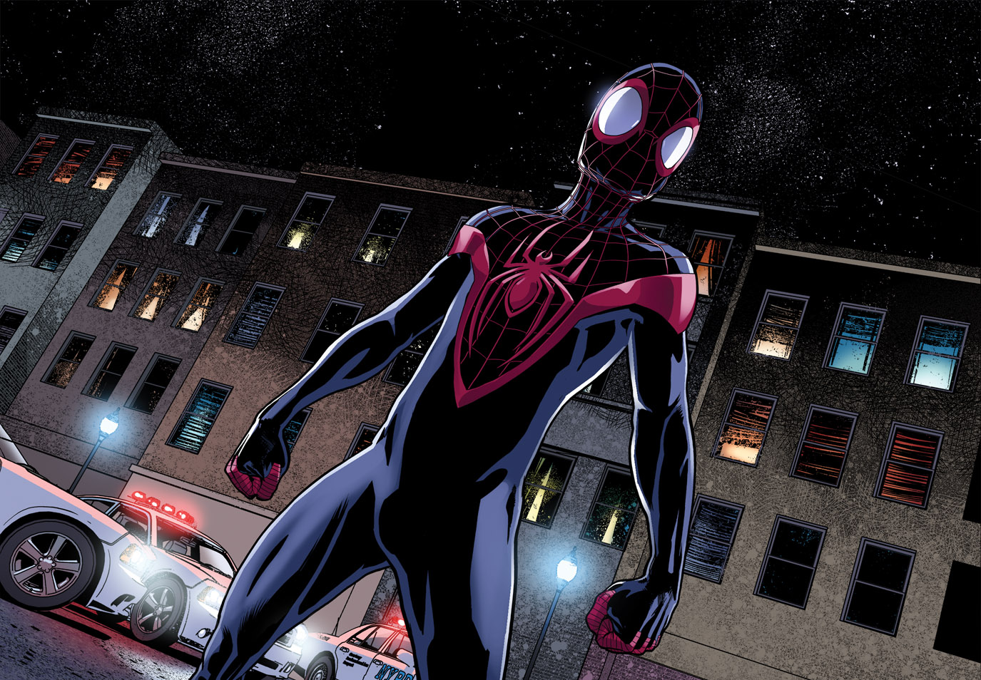 Популярні заставки і фони Ultimate Comics: Spider Man на комп'ютер
