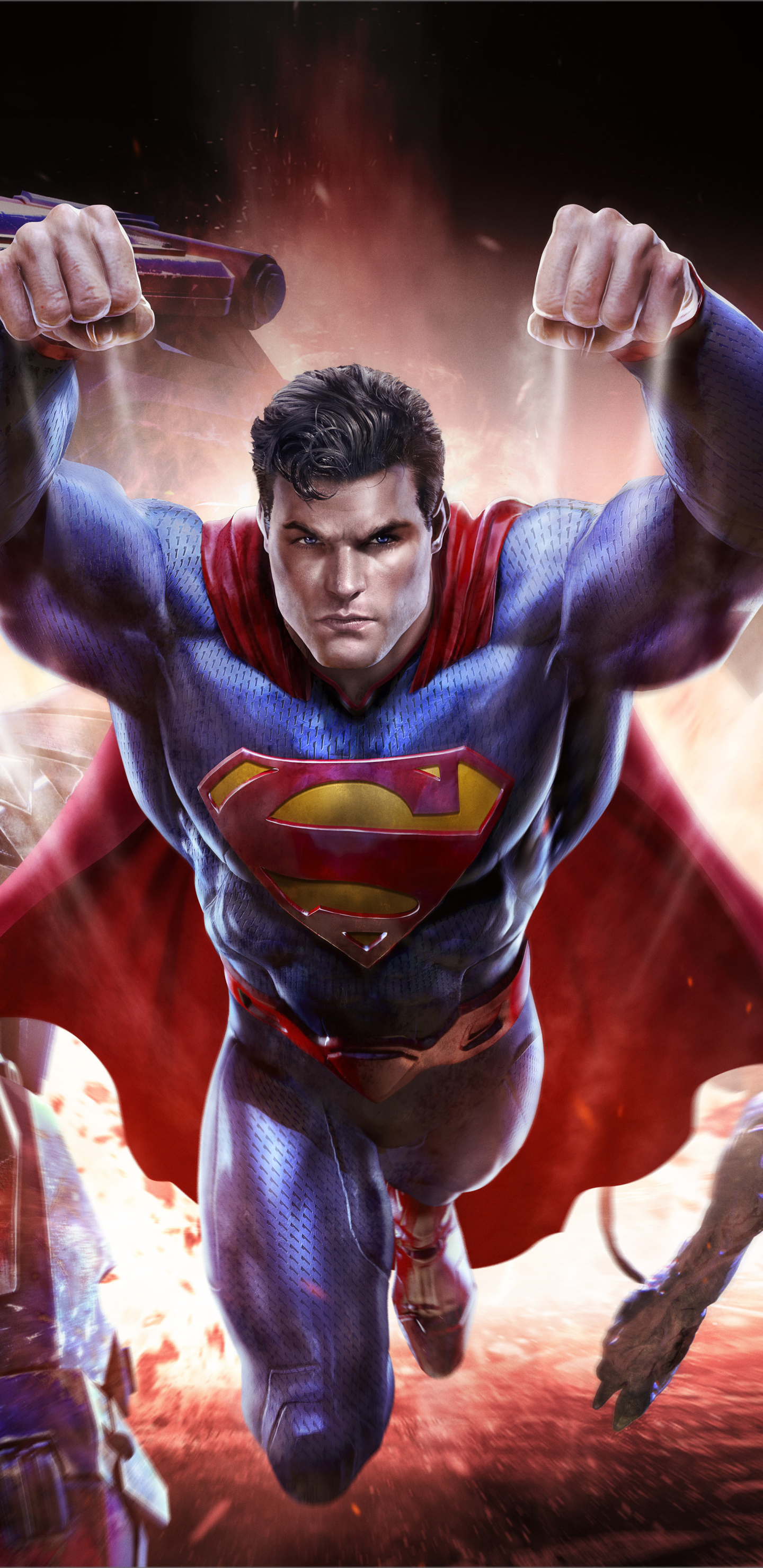 Download mobile wallpaper Superman, Video Game, Infinite Crisis for free.