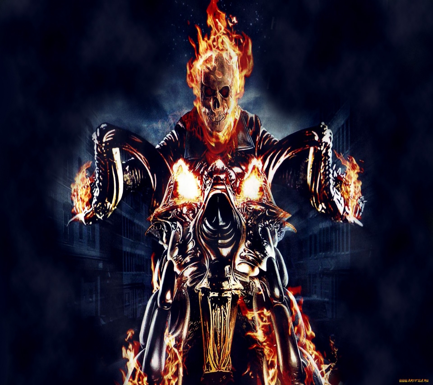 Descarga gratis la imagen Películas, Ghost Rider: El Motorista Fantasma en el escritorio de tu PC