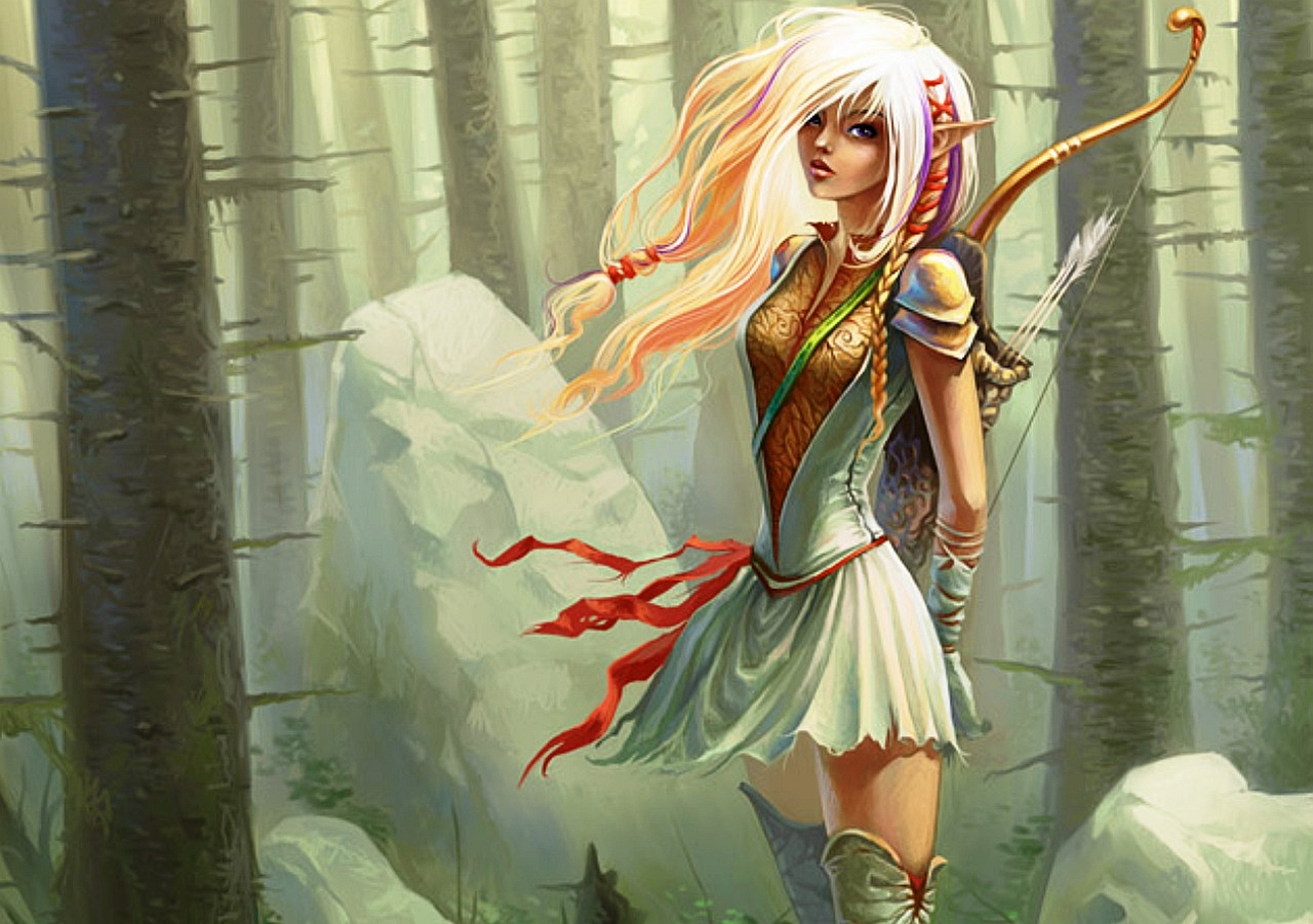 Download mobile wallpaper Fantasy, Archer for free.