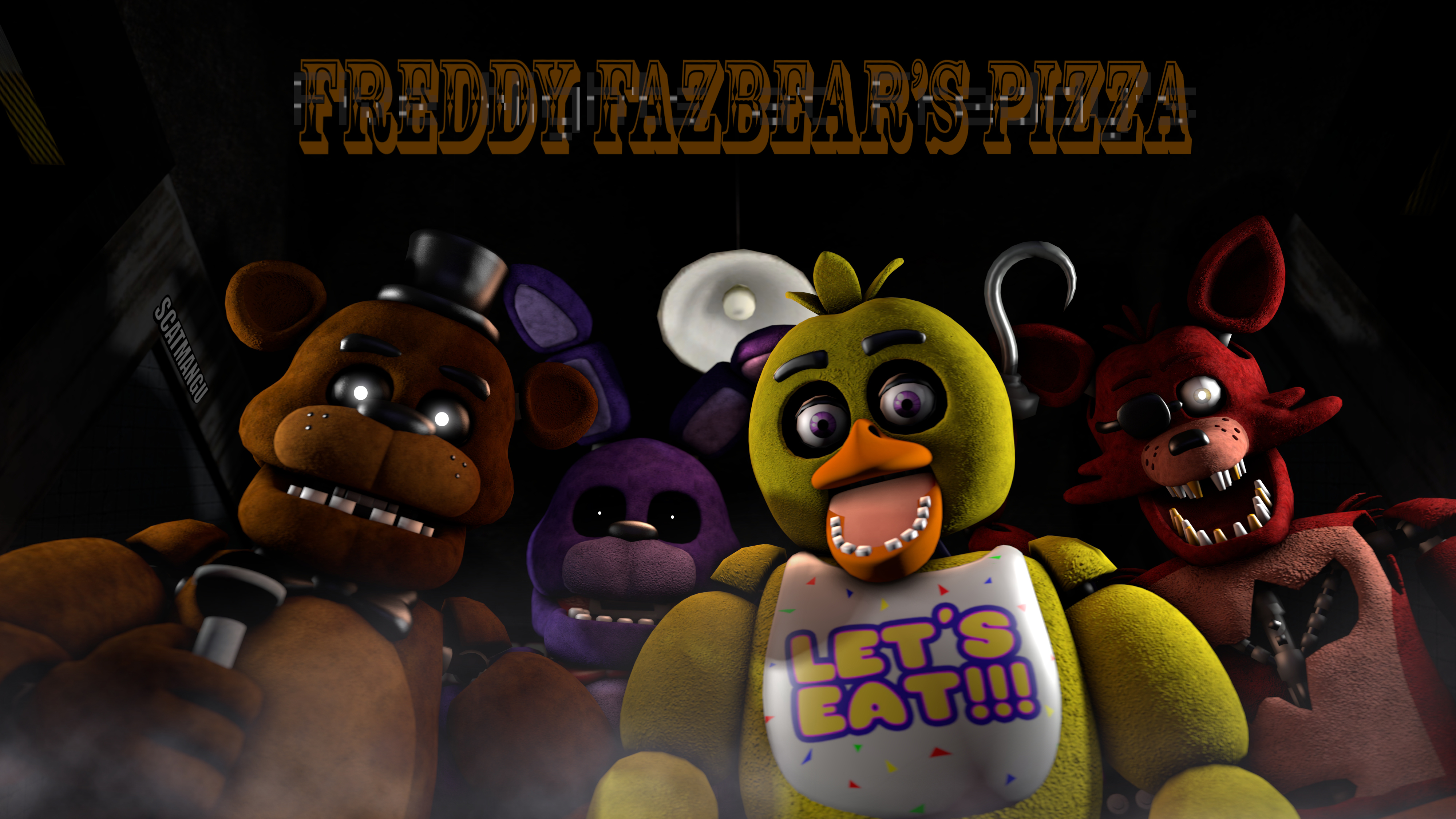 Handy-Wallpaper Computerspiele, Five Nights At Freddy's kostenlos herunterladen.
