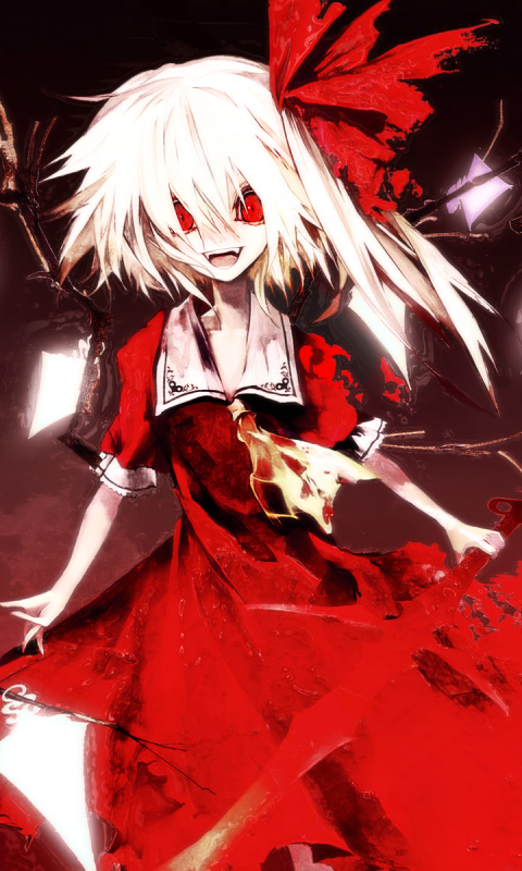 Download mobile wallpaper Anime, Flandre Scarlet, Touhou for free.