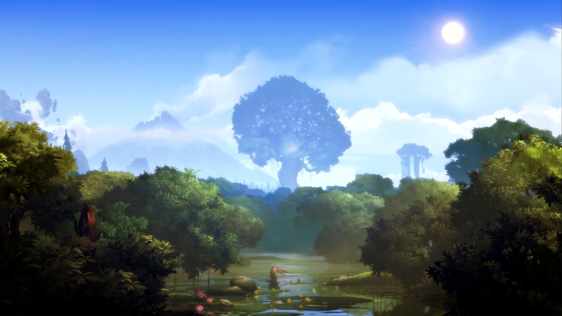 Laden Sie Ori And The Blind Forest HD-Desktop-Hintergründe herunter