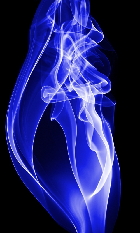 plasma, abstract, blue, pattern, smoke