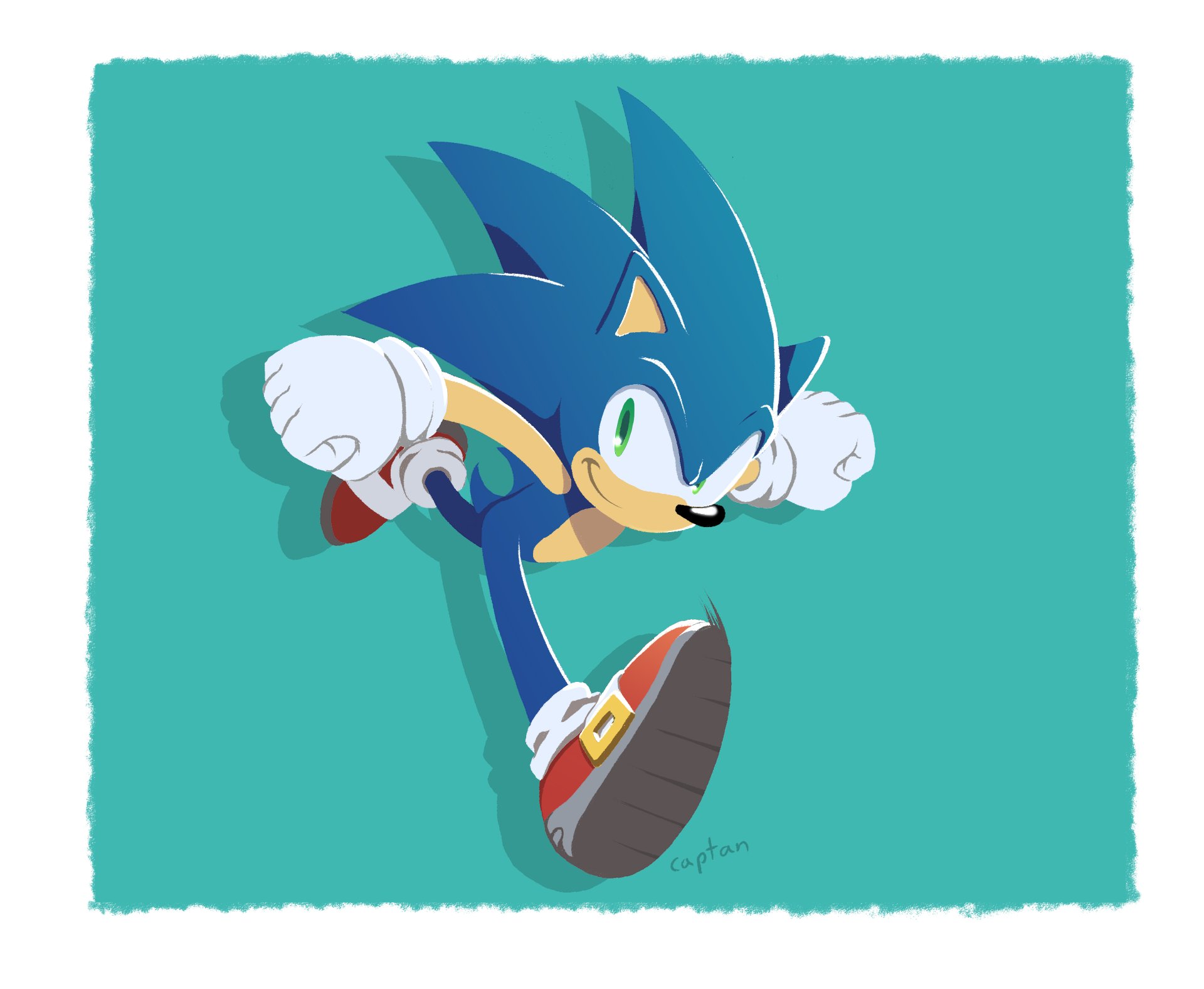 Free download wallpaper Sneakers, Smile, Green Eyes, Video Game, Sonic The Hedgehog, Sonic on your PC desktop