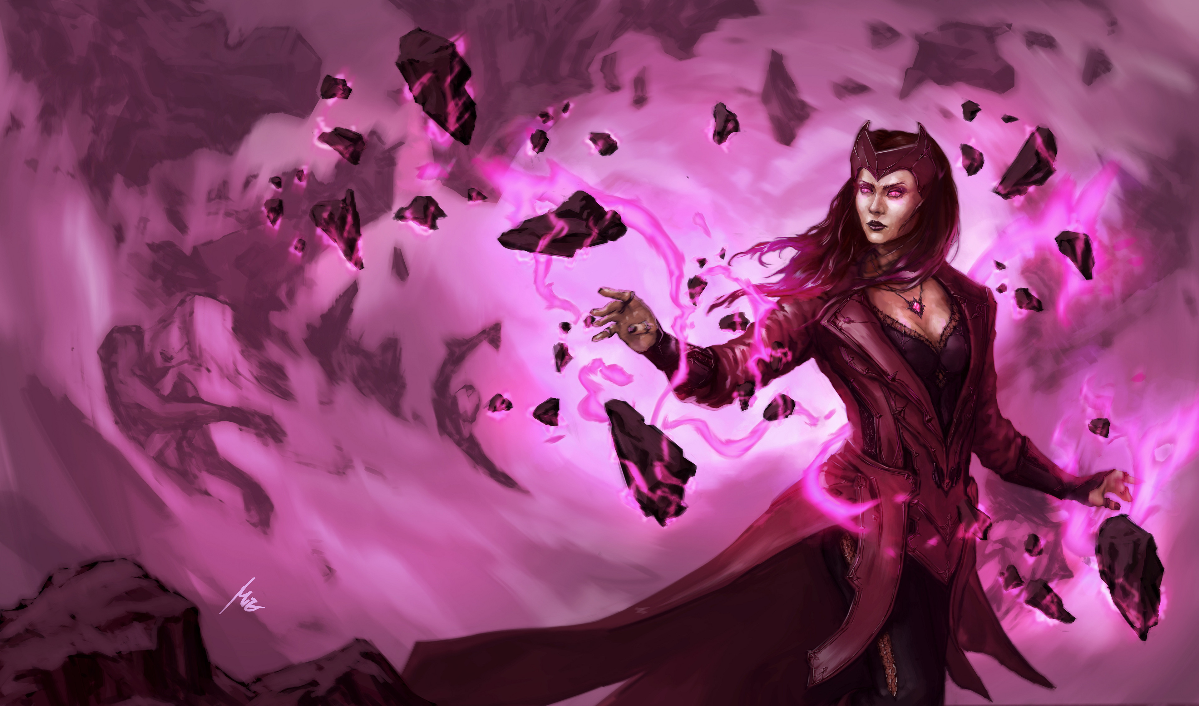 Download mobile wallpaper Comics, Scarlet Witch for free.