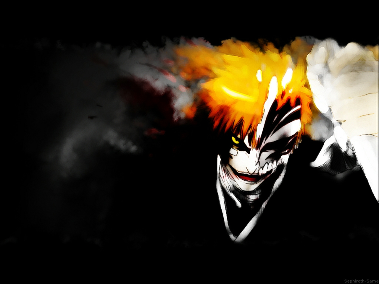 Handy-Wallpaper Bleach, Ichigo Kurosaki, Animes kostenlos herunterladen.