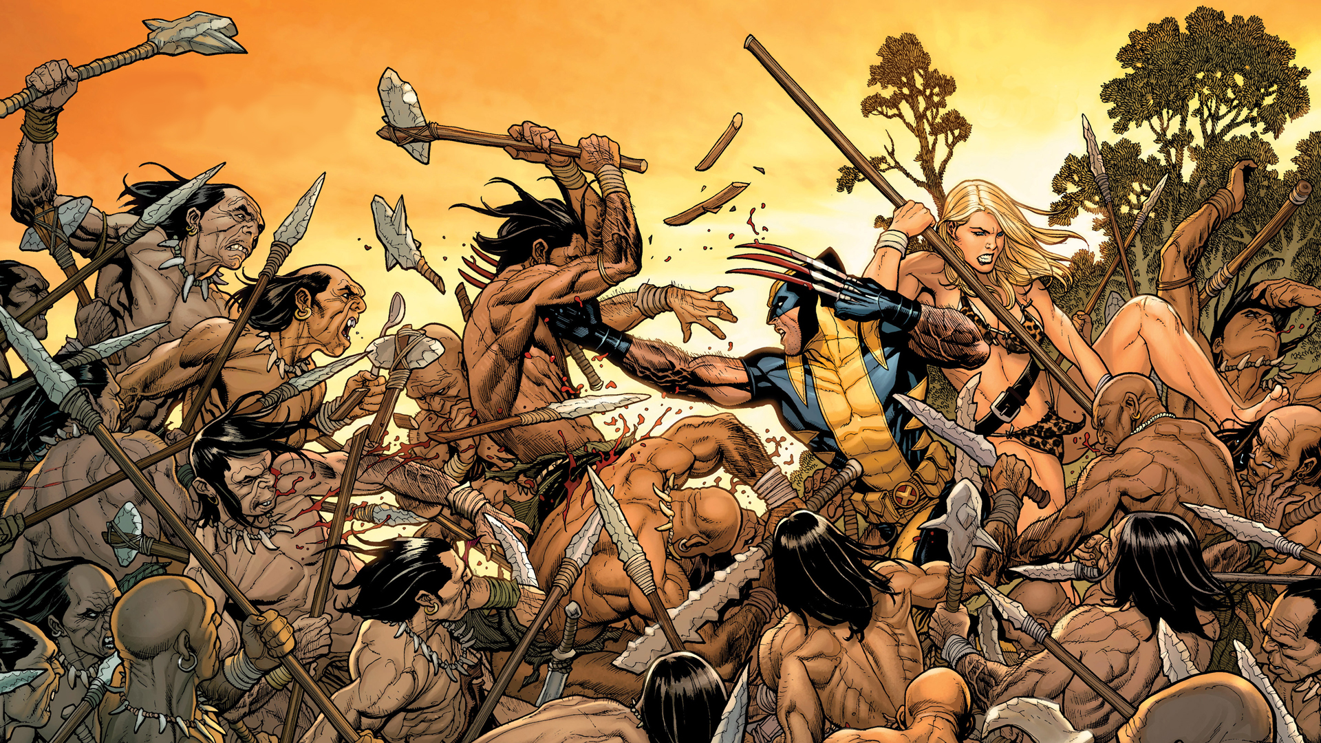 Free download wallpaper Comics, Savage Wolverine on your PC desktop