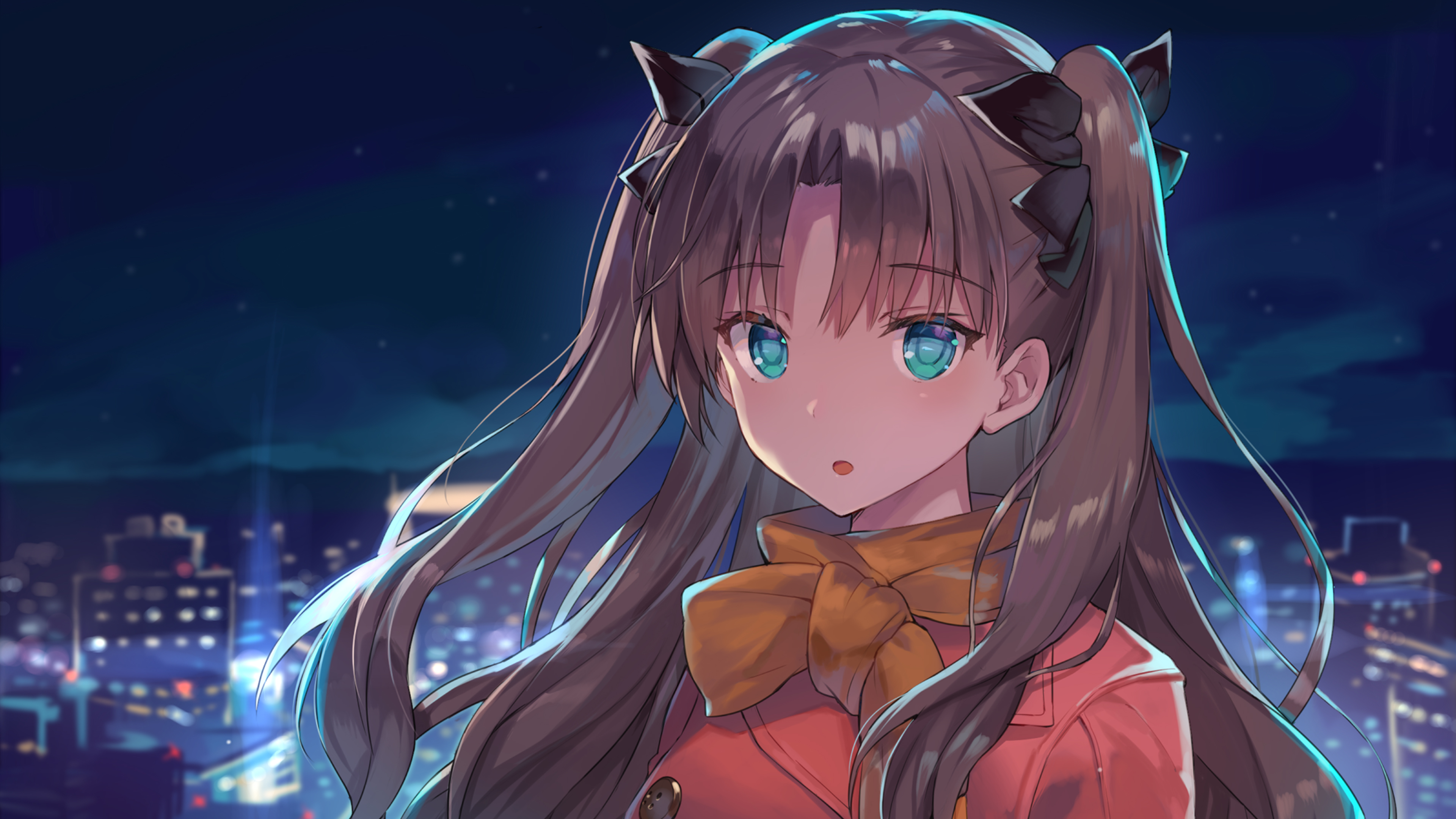 anime, fate/stay night: unlimited blade works, rin tohsaka, fate series